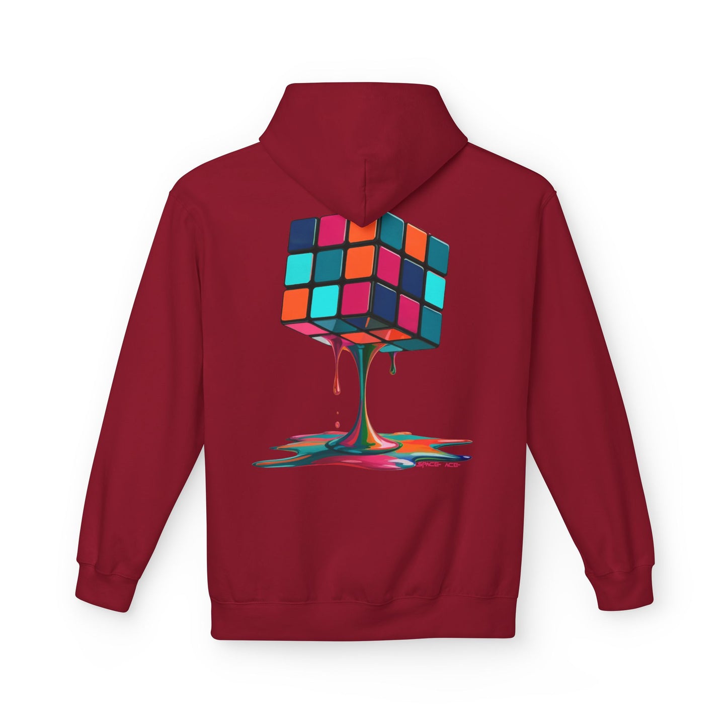 Dripping Puzzle Cube Hoodie