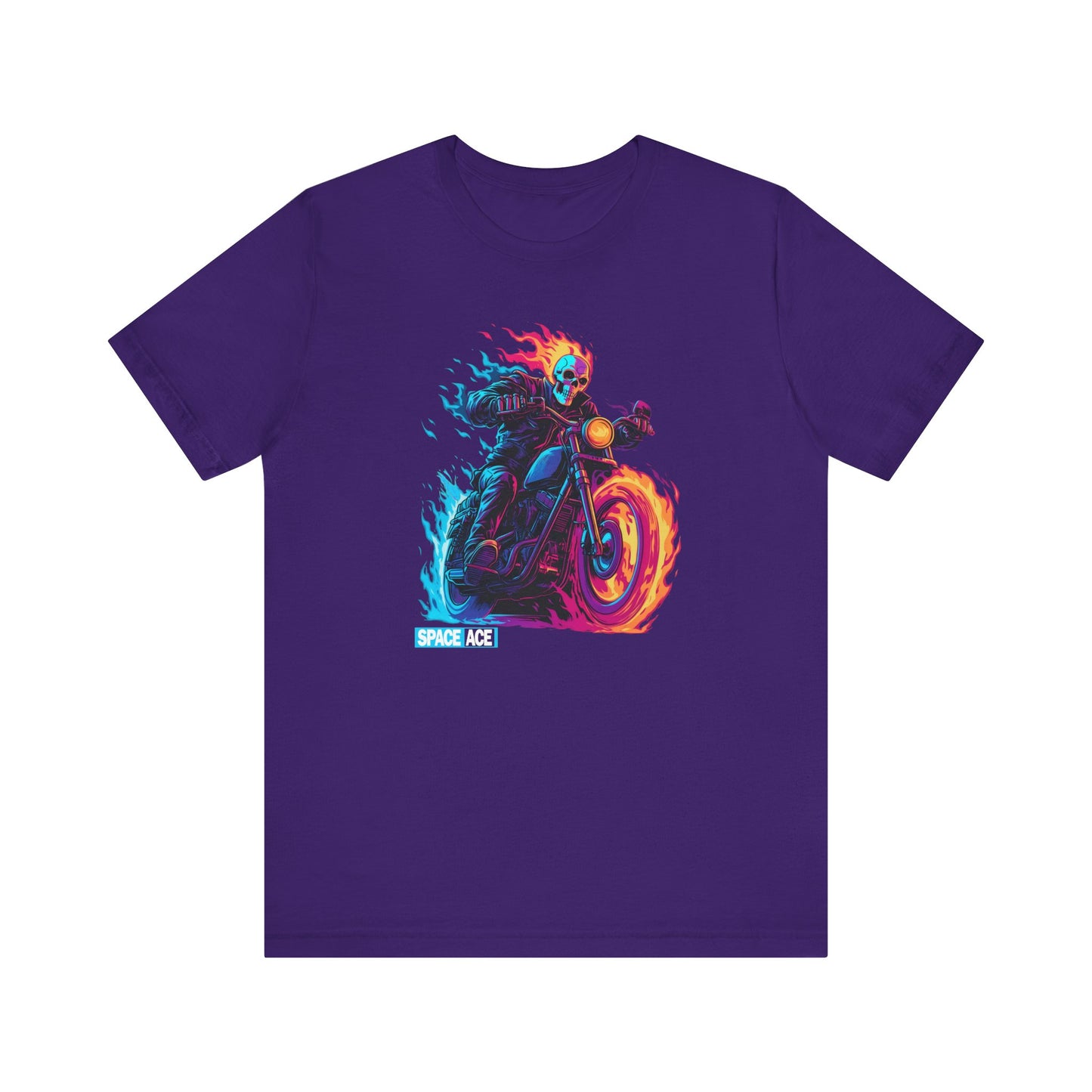Hero Series - Flaming Bike T-Shirt