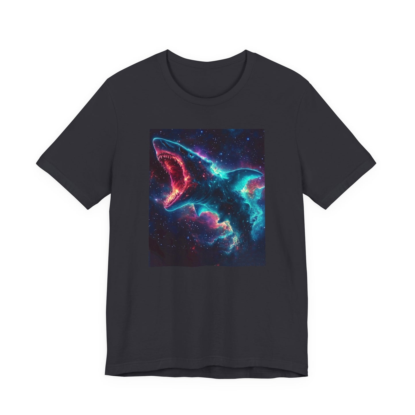 Space Nebula Series - Cosmic Shark T-Shirt