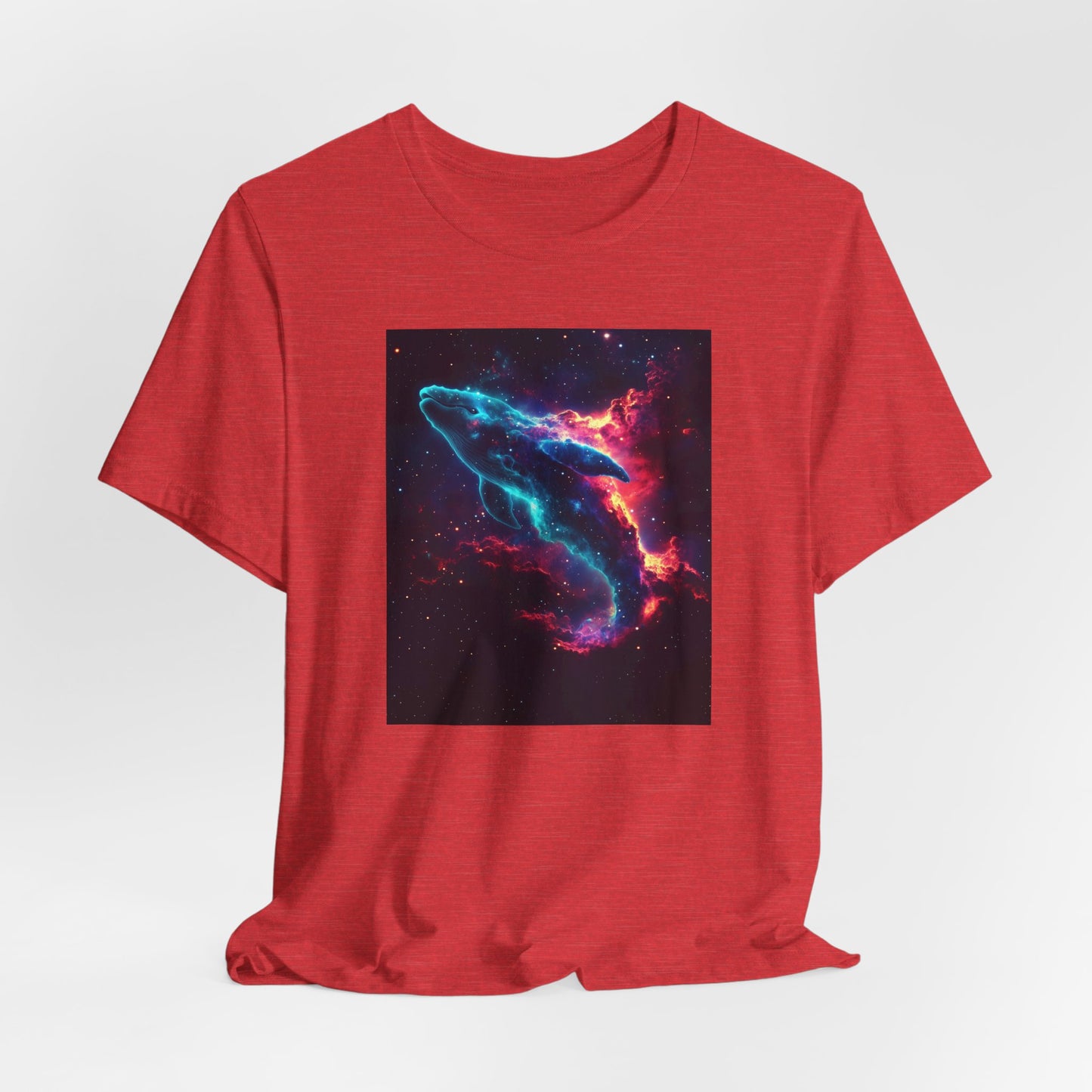 Space Nebula Series - Cosmic Whale T-Shirt