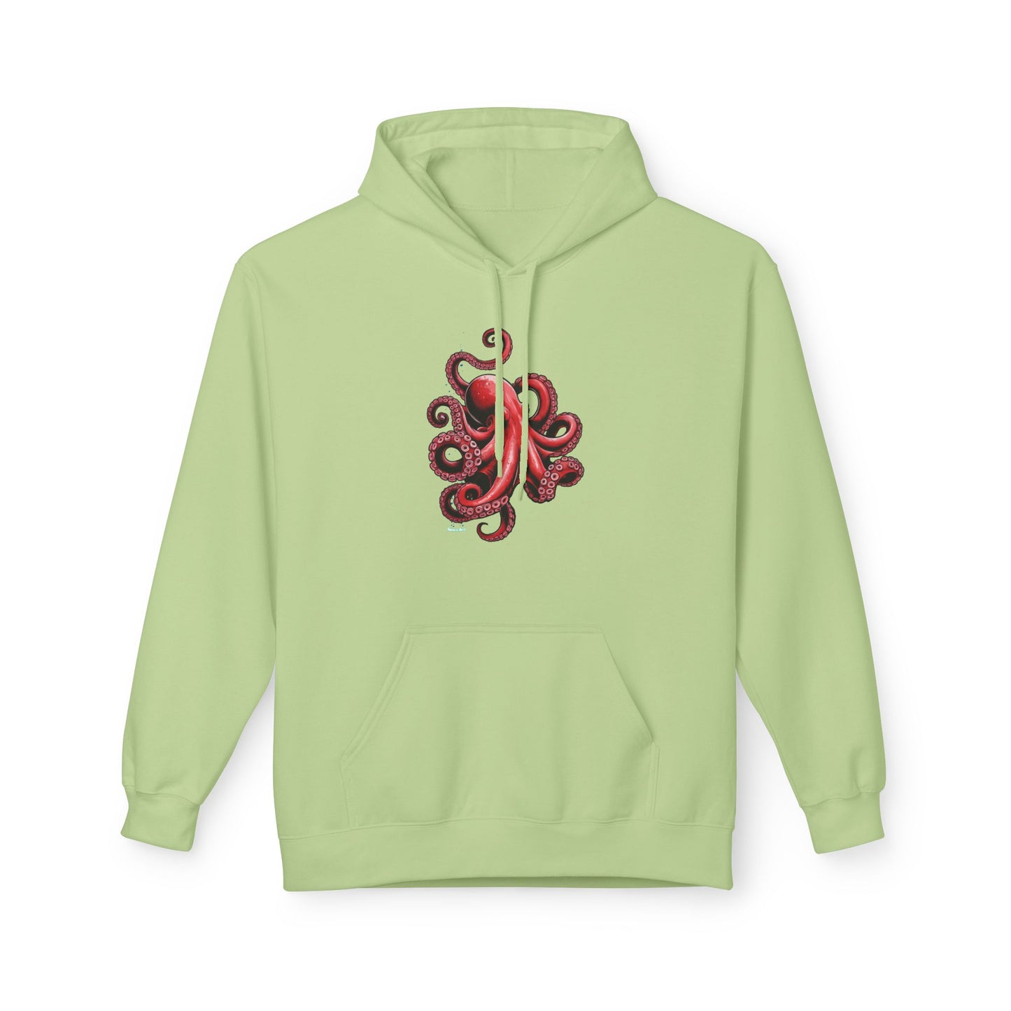 Octopus Design Hoodie, Unique Hoodie Gift, Casual Wear, Unisex Apparel