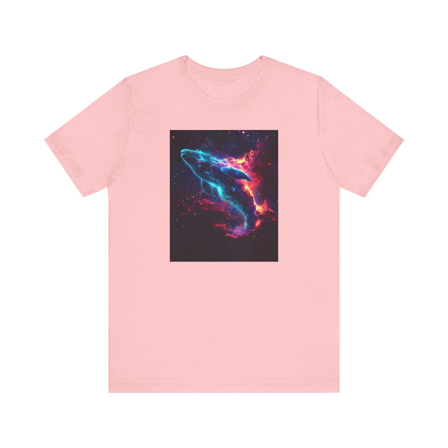Space Nebula Series - Cosmic Whale T-Shirt