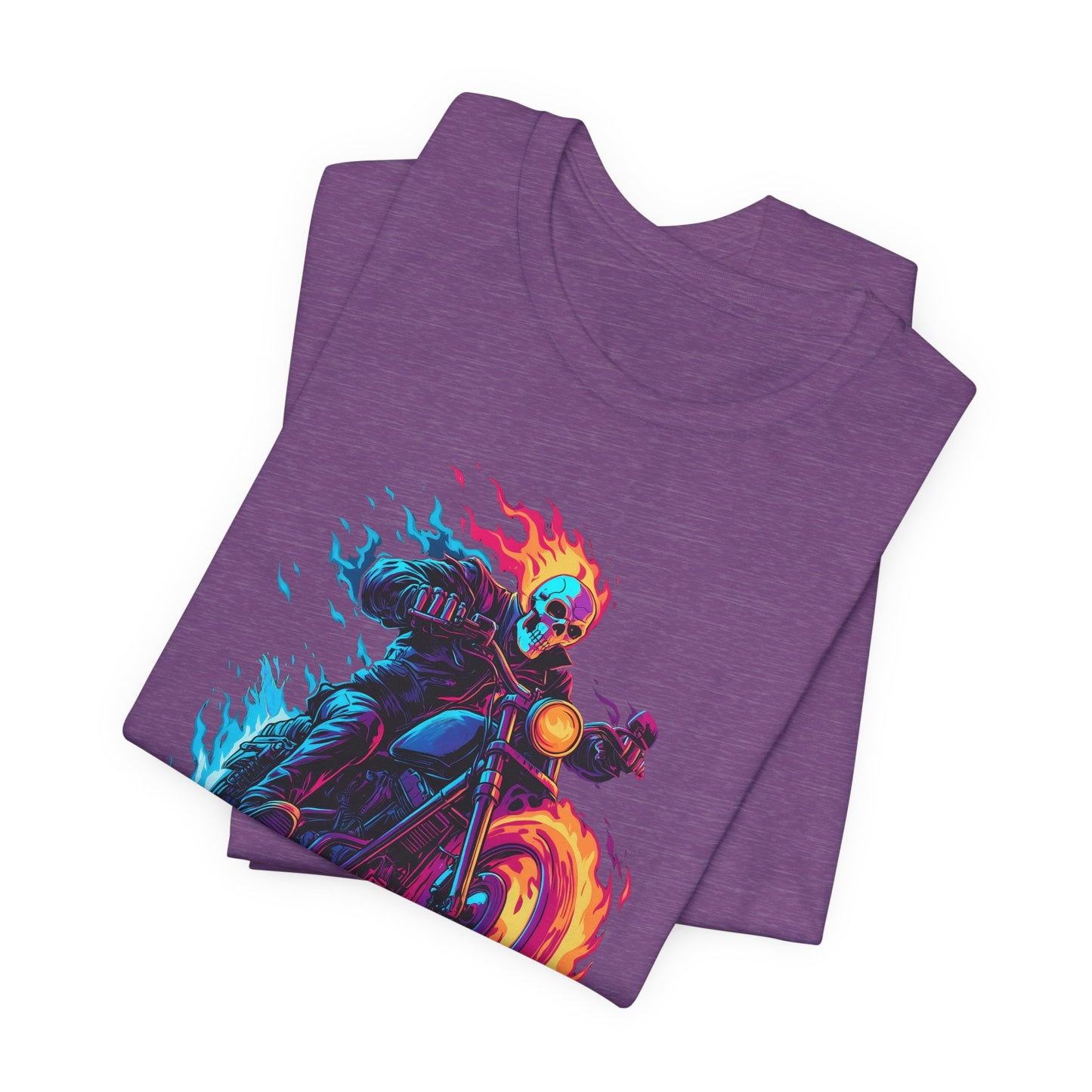 Hero Series - Flaming Bike T-Shirt