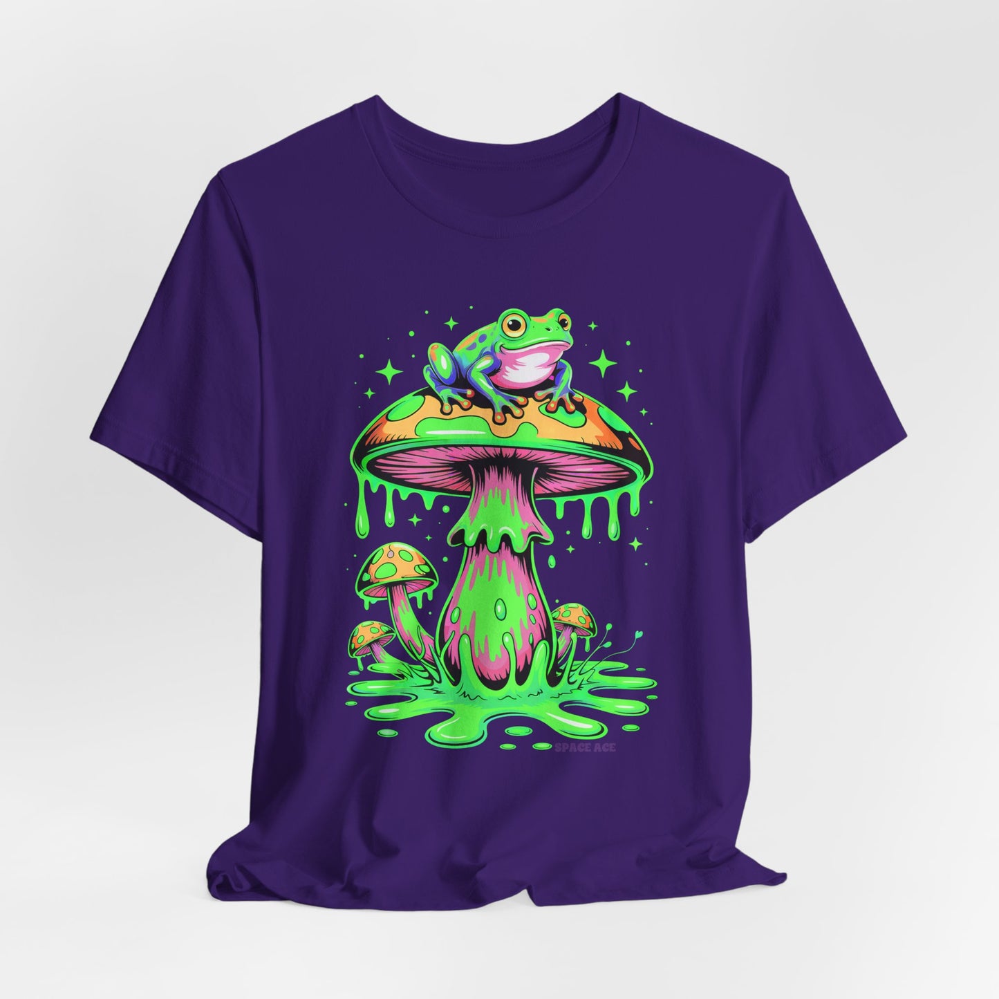 Trippy Mushroom Frog T-Shirt