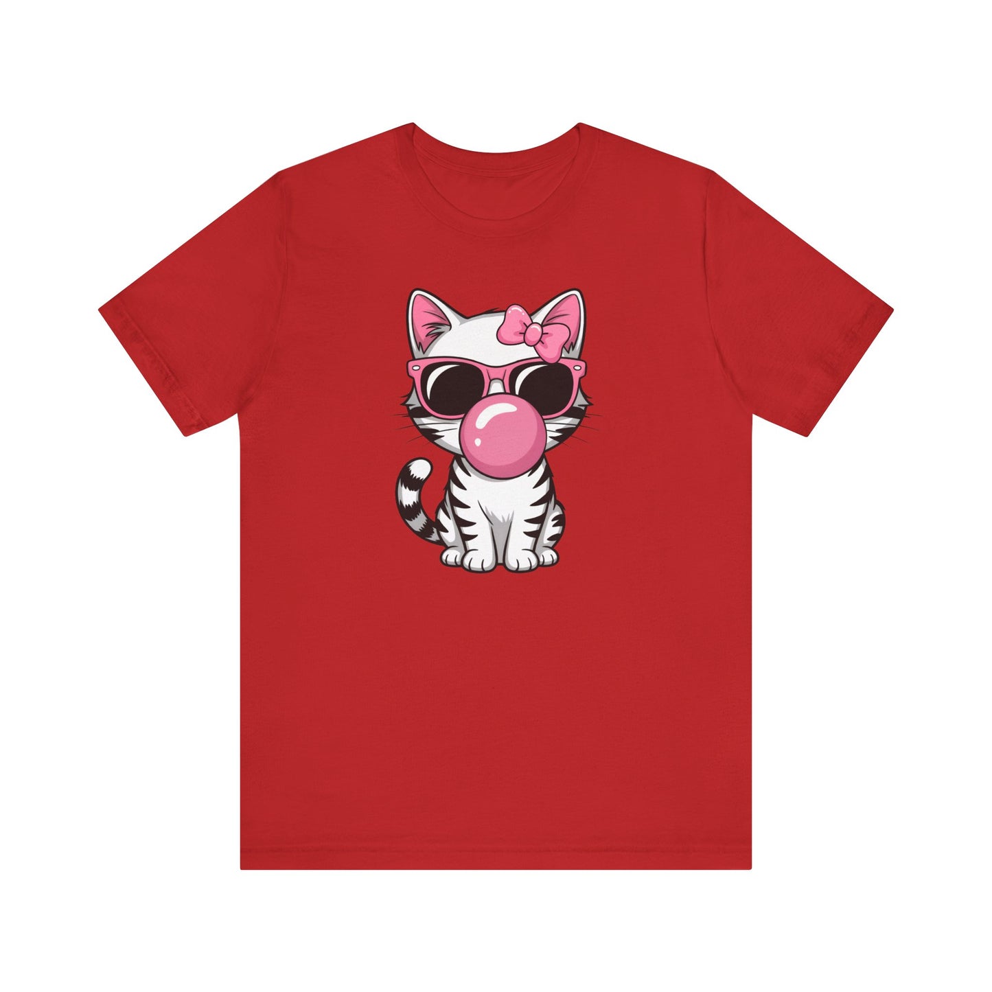 Bubble Gum Girl Kitty T-Shirt