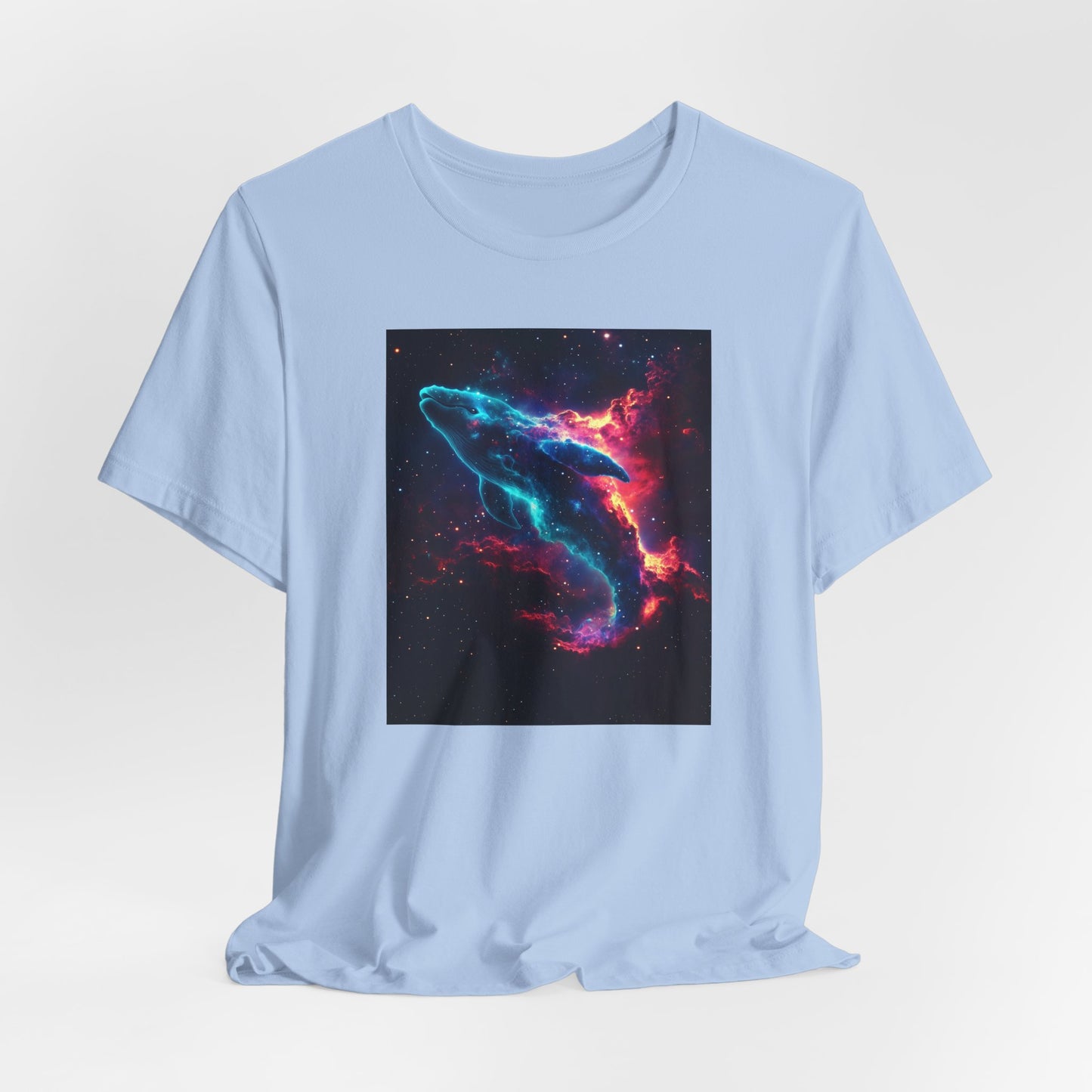 Space Nebula Series - Cosmic Whale T-Shirt