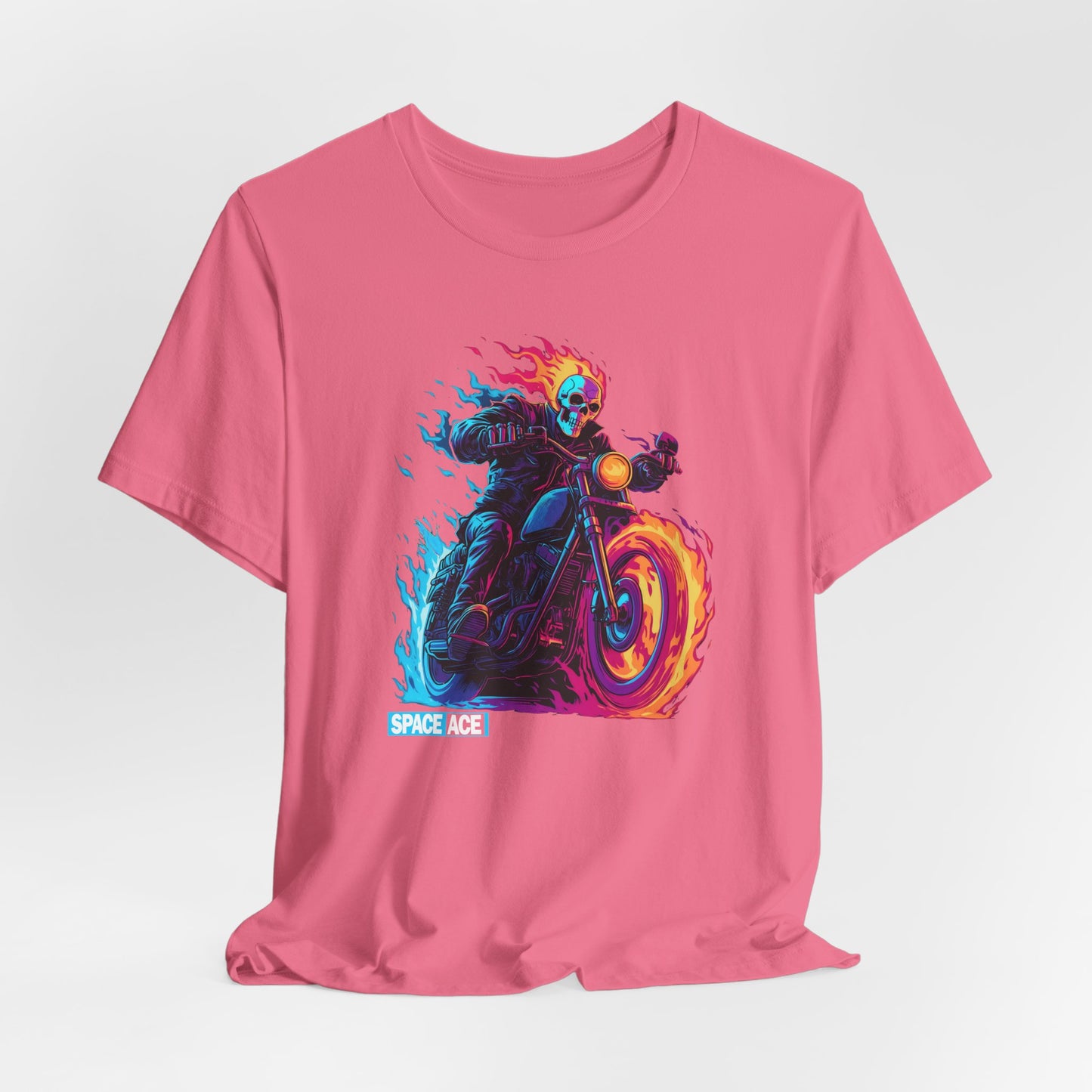 Hero Series - Flaming Bike T-Shirt