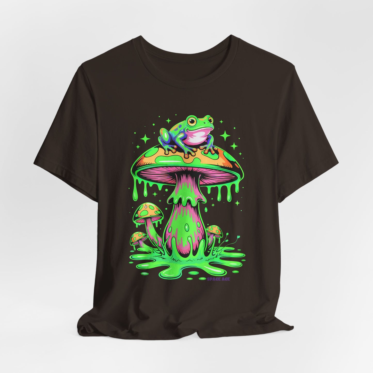 Trippy Mushroom Frog T-Shirt