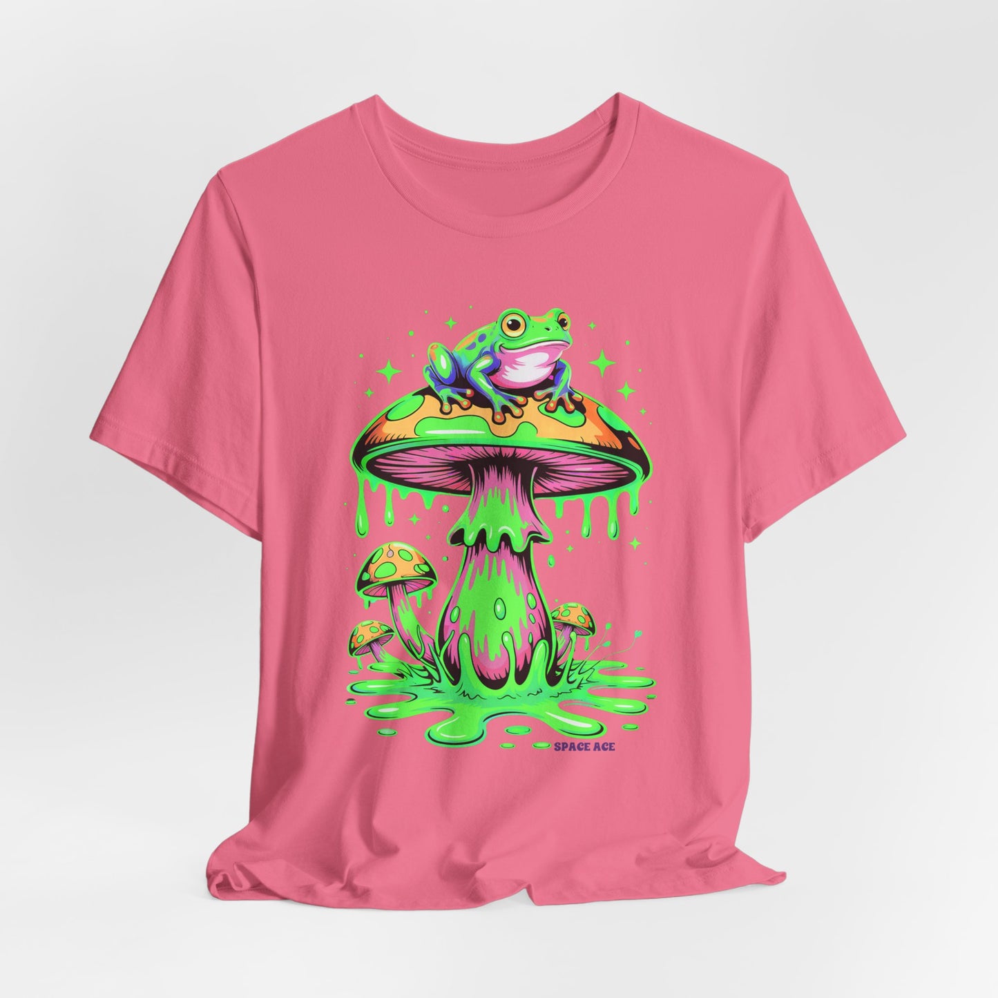 Trippy Mushroom Frog T-Shirt