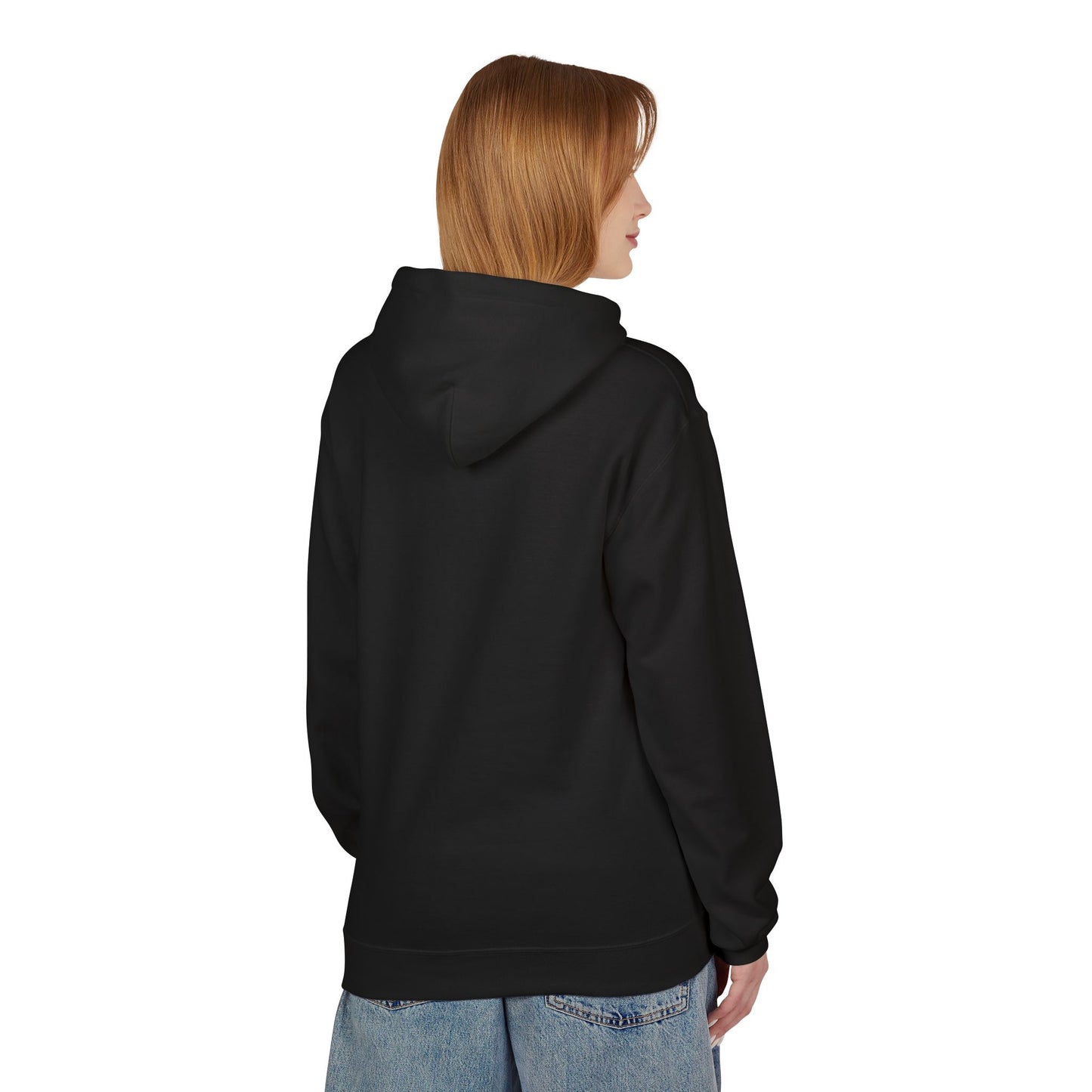 Spooky Friends Hoodie - Quirky Skeleton & Werewolf Design, Halloween Hoodie, Funny Graphic Hoodie