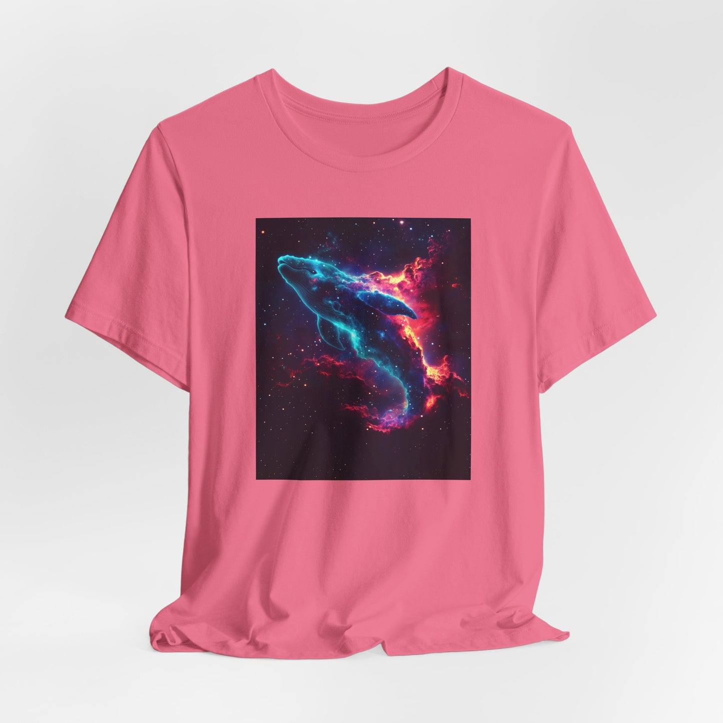 Space Nebula Series - Cosmic Whale T-Shirt