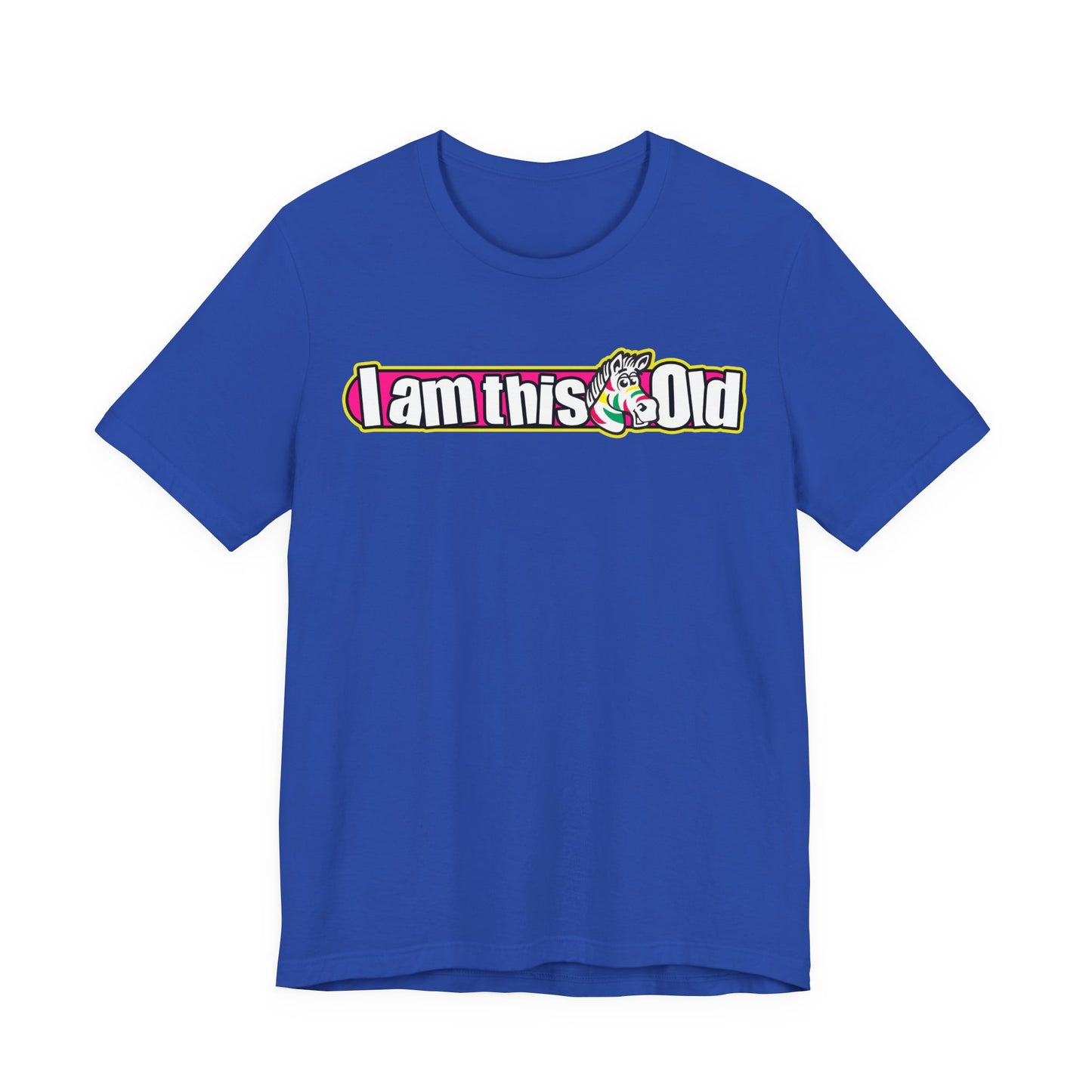 I am this old Fruit Stripe Gum Tshirt, novelty tee, Retro vintage logos