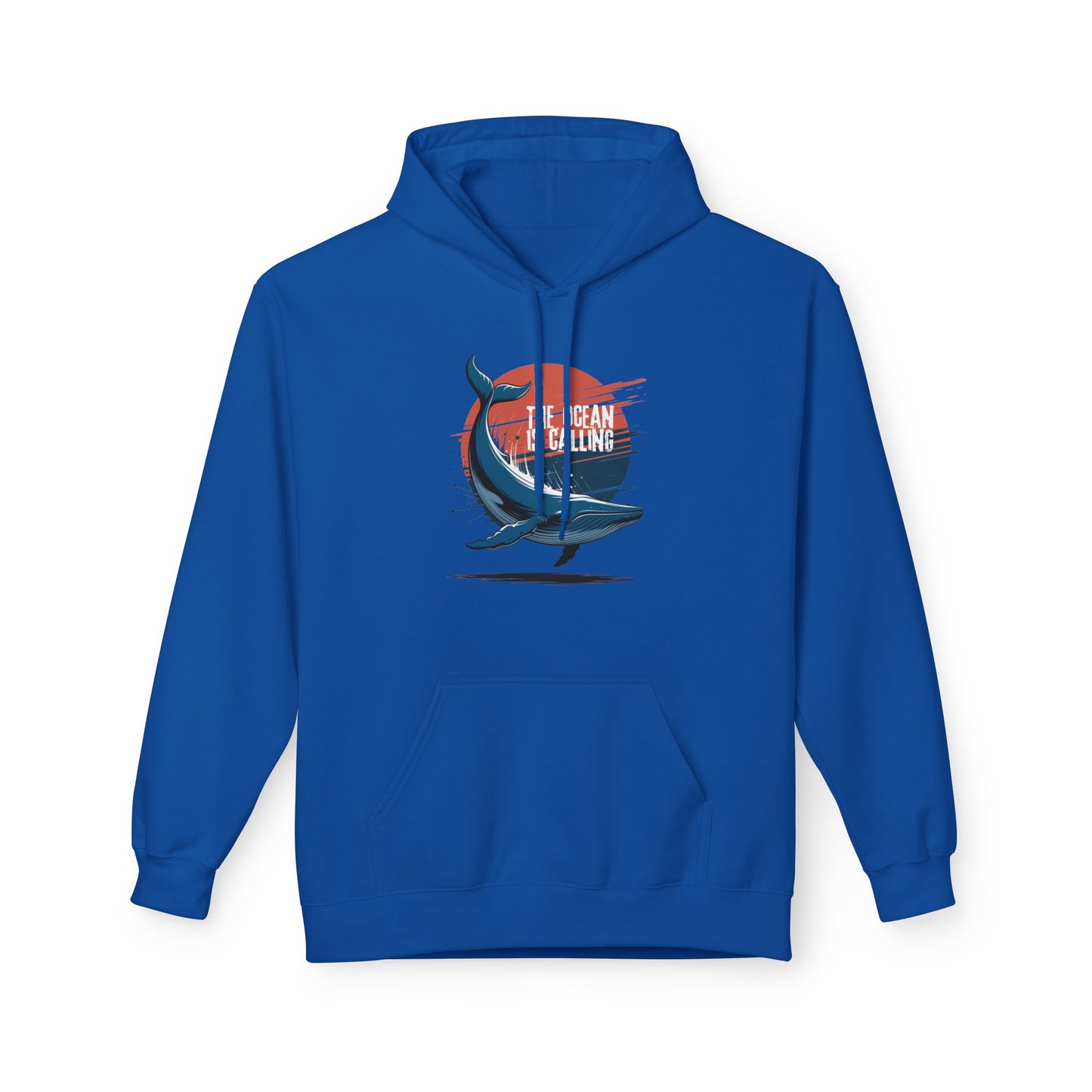 Whale Lover's Hoodie - Cozy Ocean Design, Gift for Beach Lovers, Casual Wear, Birthday Present, Eco-Friendly Apparel