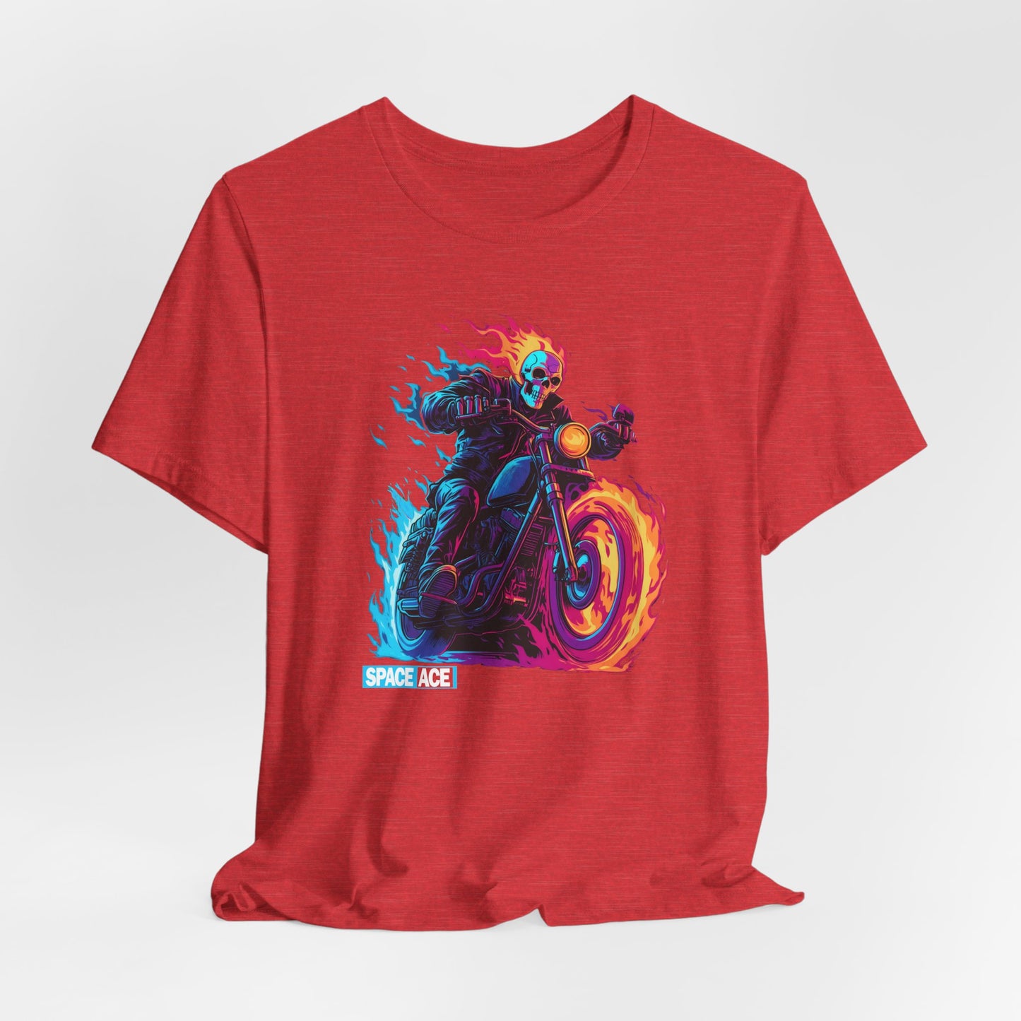 Hero Series - Flaming Bike T-Shirt