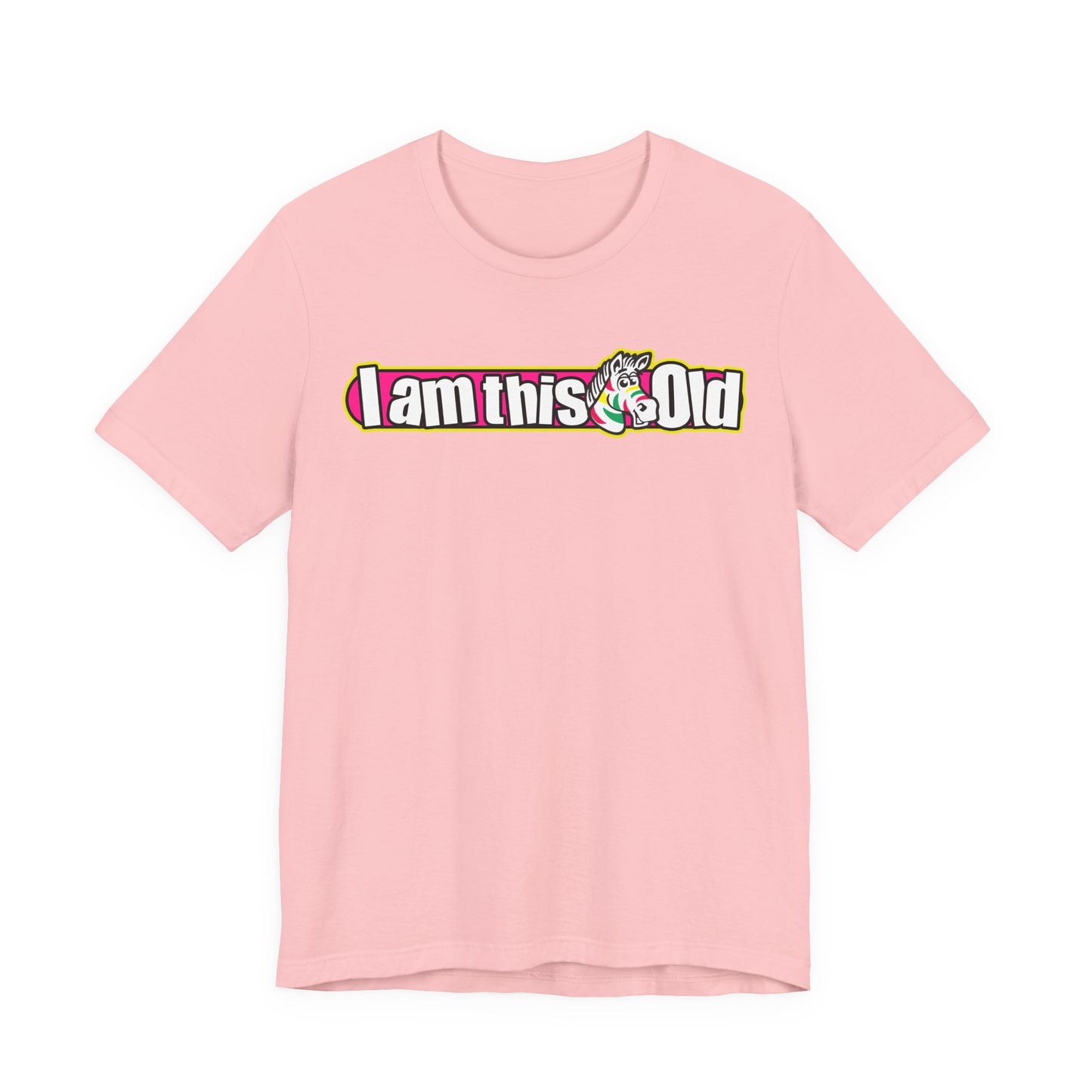 I am this old Fruit Stripe Gum Tshirt, novelty tee, Retro vintage logos