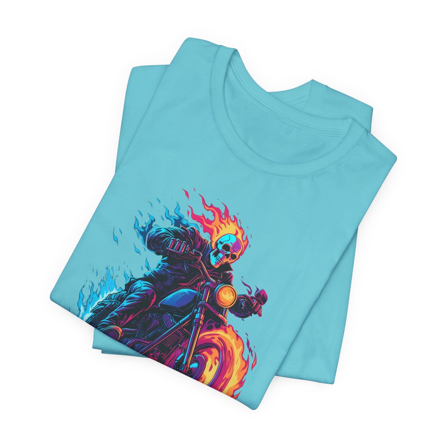 Hero Series - Flaming Bike T-Shirt