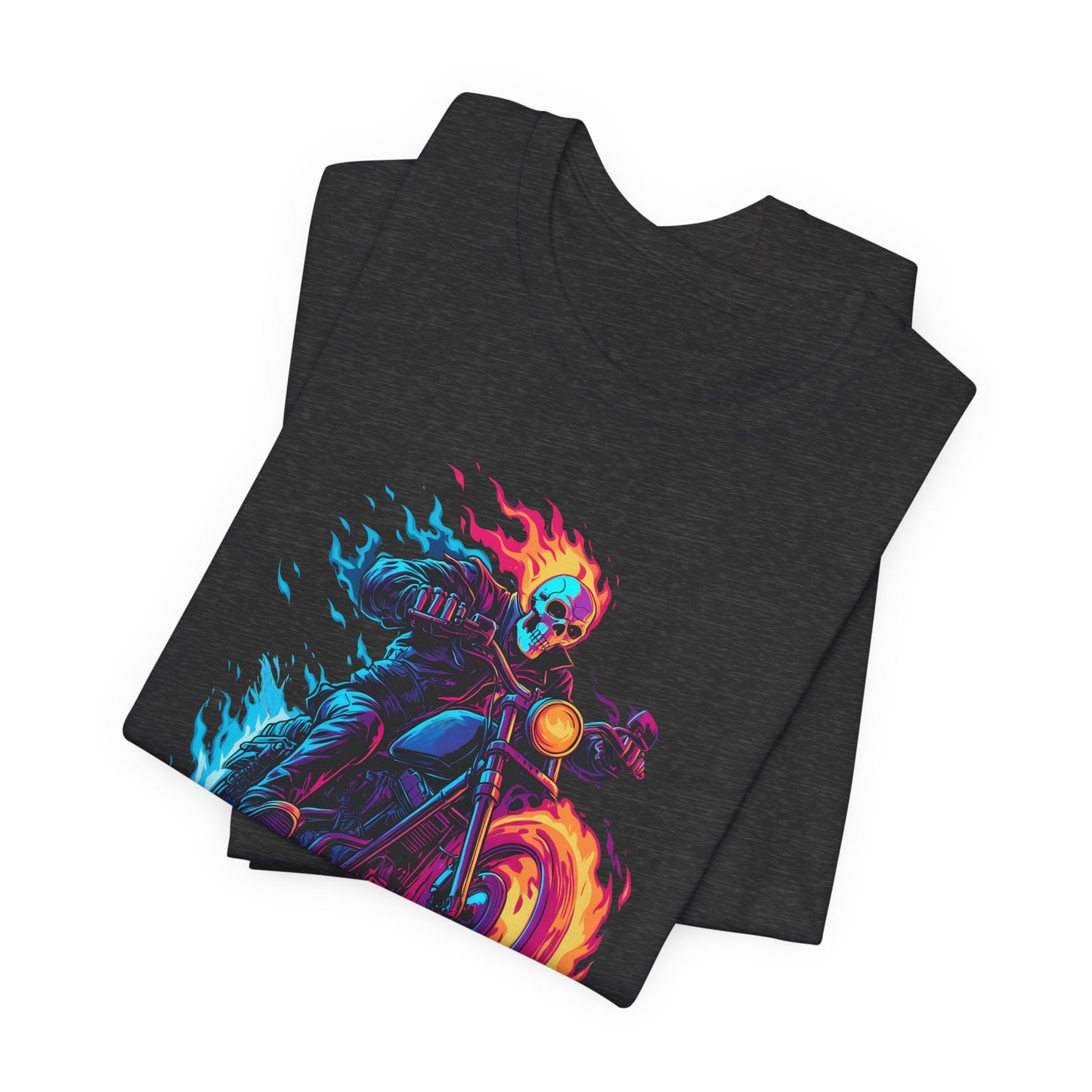 Hero Series - Flaming Bike T-Shirt