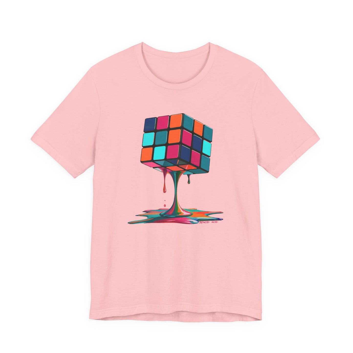 Puzzle Cube Tee, Retro Graphic Shirt, Unisex T-Shirt, Gift for Gamers, Fun Casual Wear, Trendy Street Fashion
