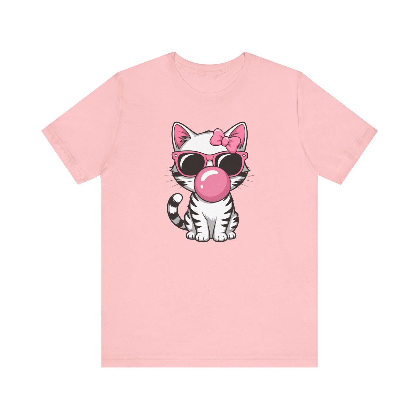 Bubble Gum Girl Kitty T-Shirt