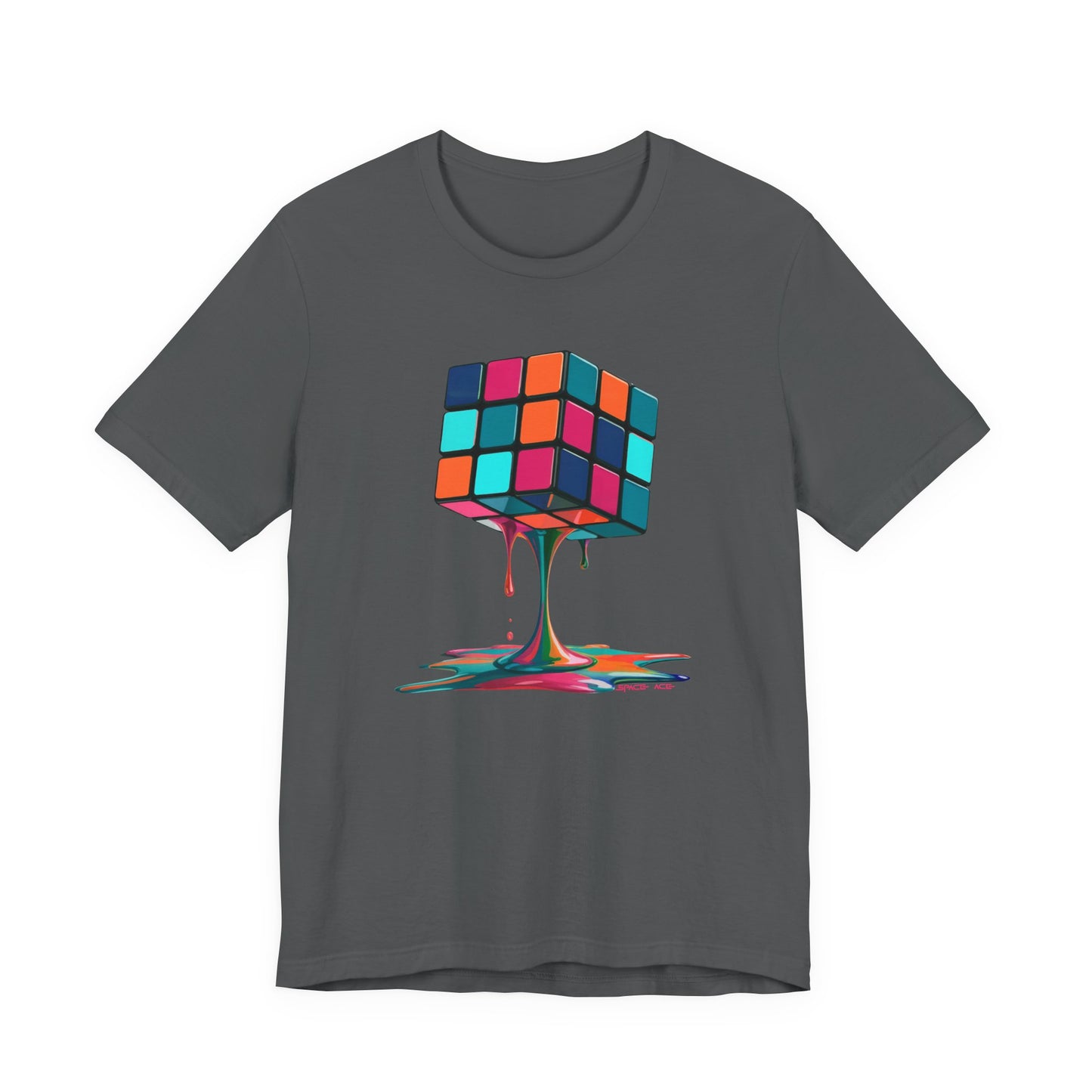Puzzle Cube Tee, Retro Graphic Shirt, Unisex T-Shirt, Gift for Gamers, Fun Casual Wear, Trendy Street Fashion