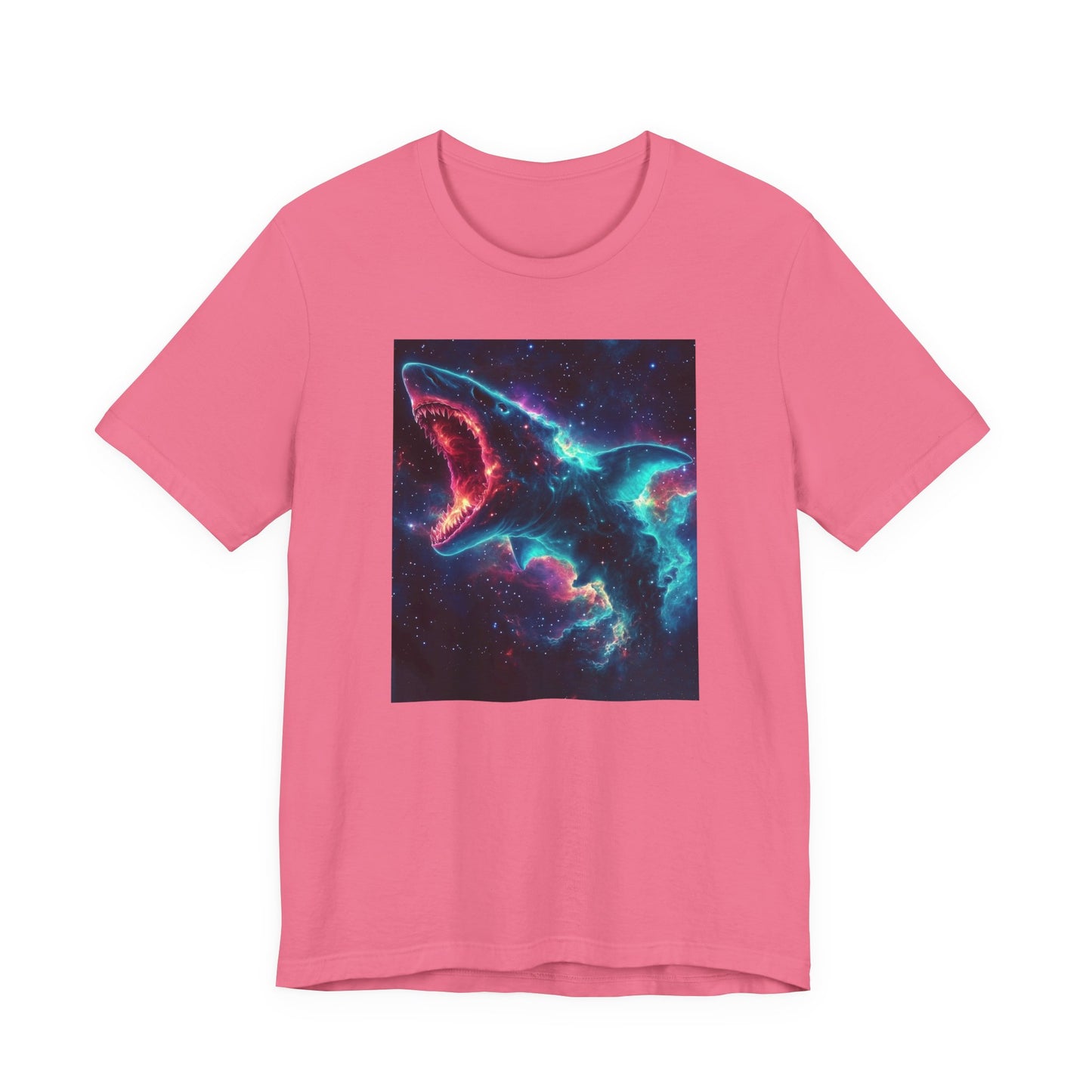 Space Nebula Series - Cosmic Shark T-Shirt