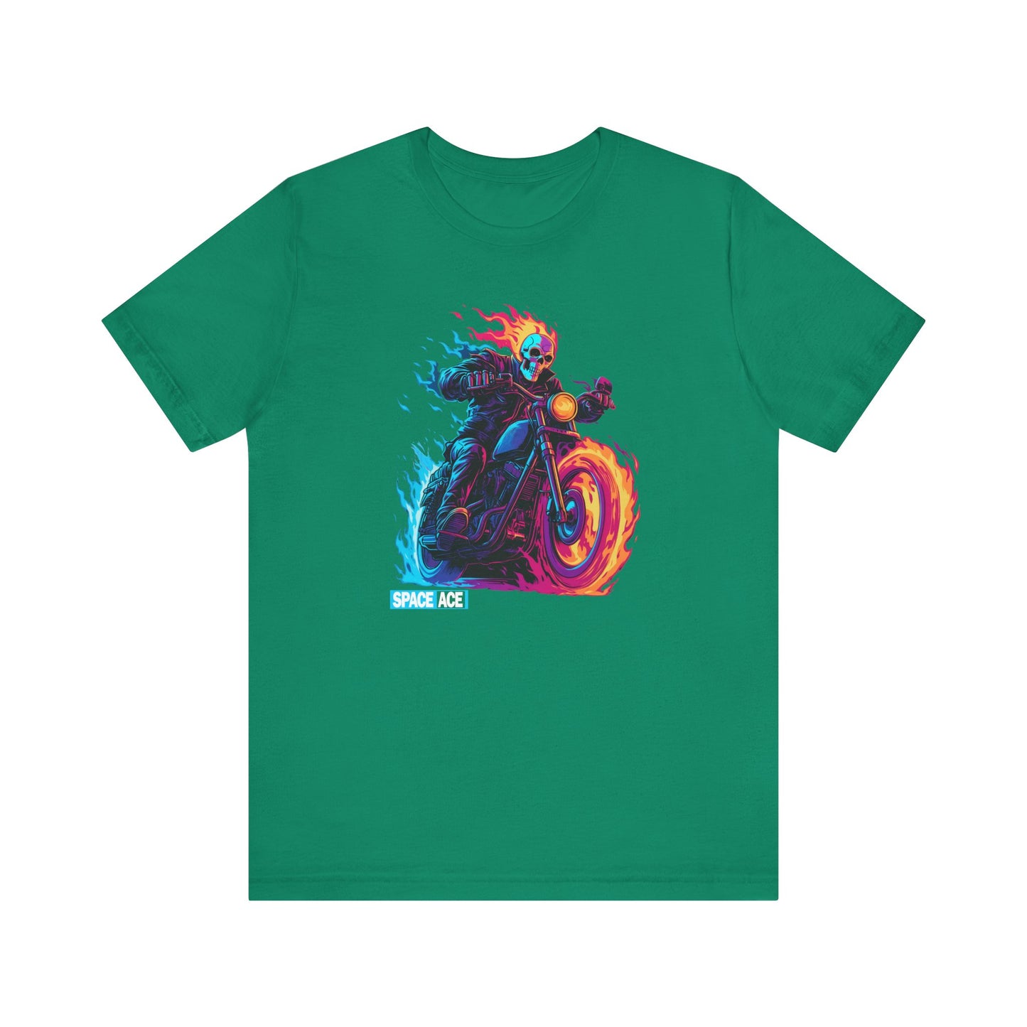 Hero Series - Flaming Bike T-Shirt