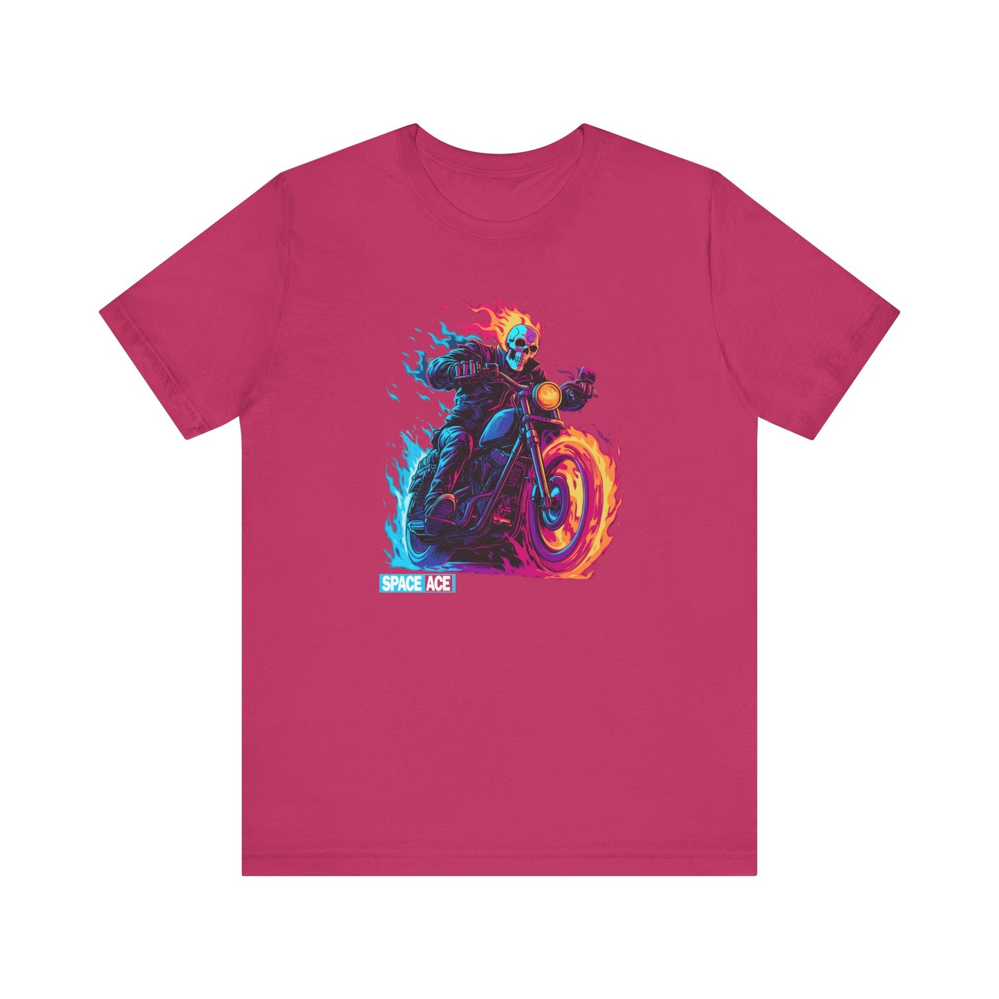 Hero Series - Flaming Bike T-Shirt