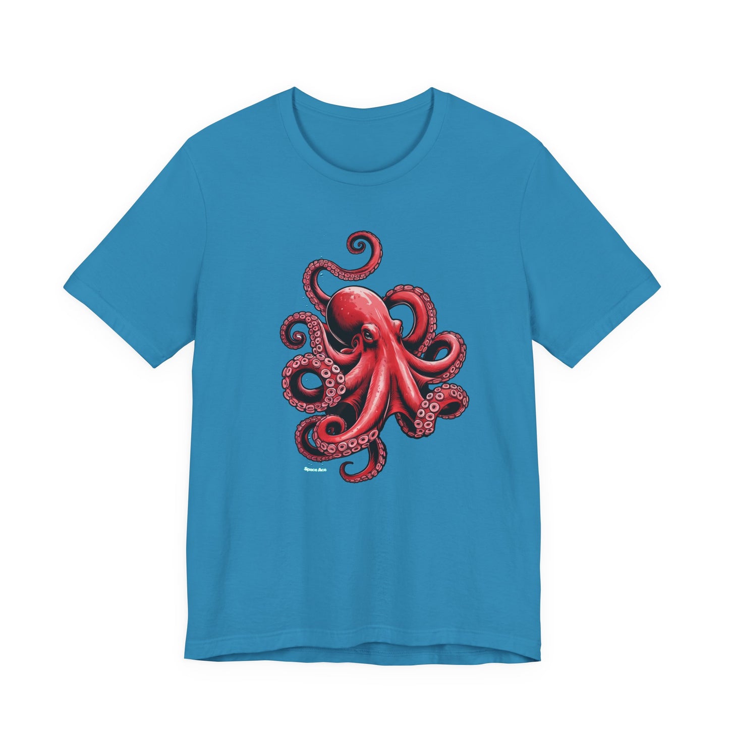 Octopus Tee, Traditional Design, Perfect for Sea Lovers, Beach Days, Gift for Marine Enthusiasts, Nature Lovers, Summer Fun