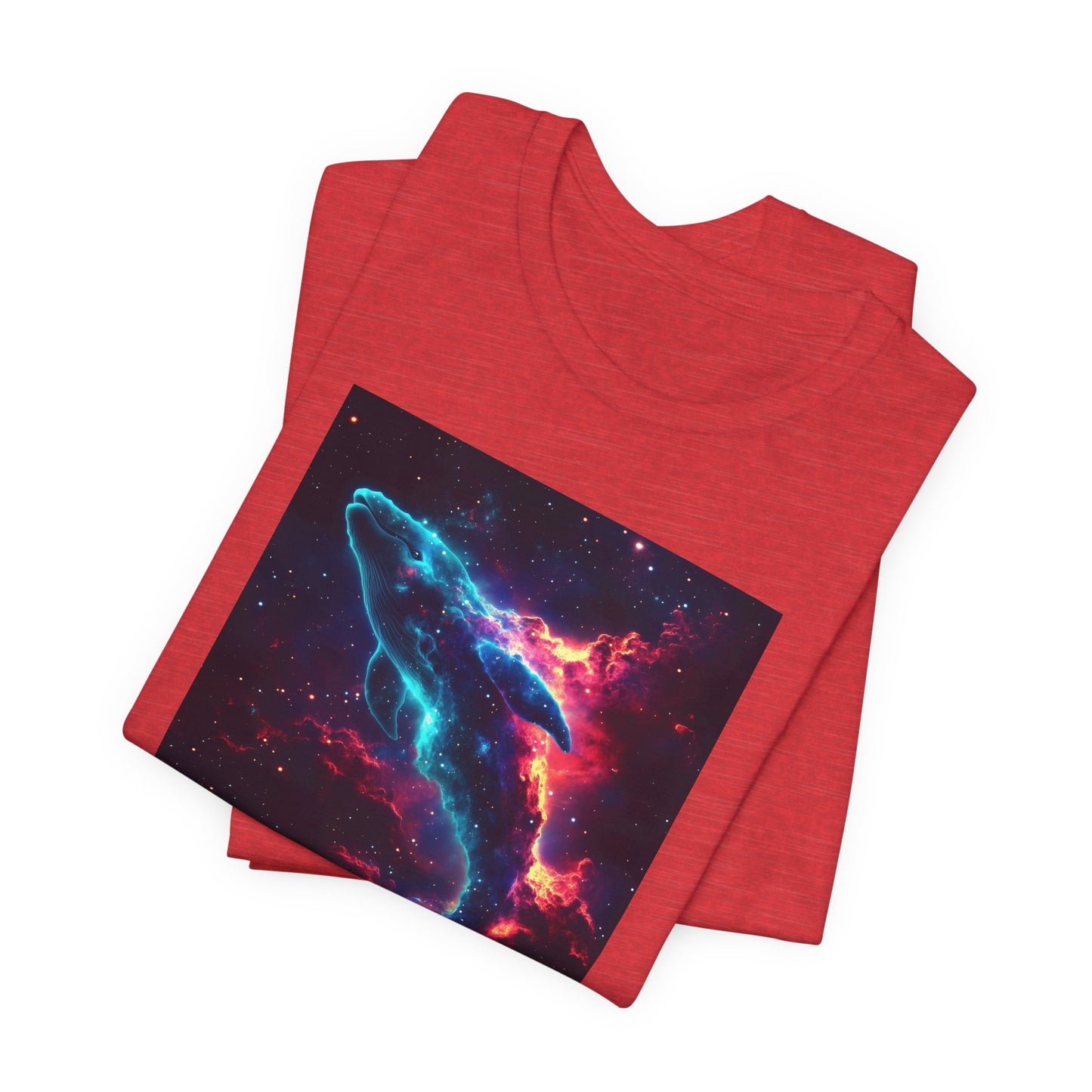 Space Nebula Series - Cosmic Whale T-Shirt