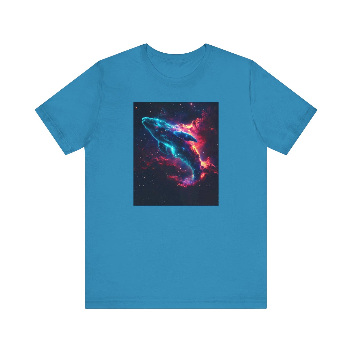 Space Nebula Series - Cosmic Whale T-Shirt