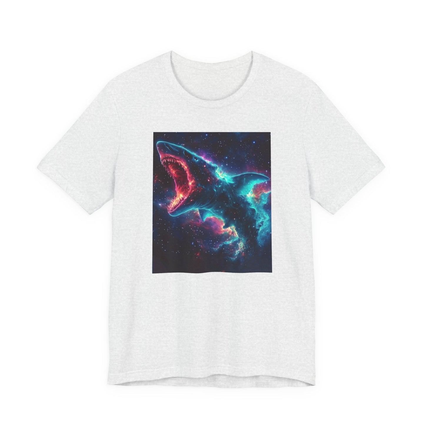 Space Nebula Series - Cosmic Shark T-Shirt