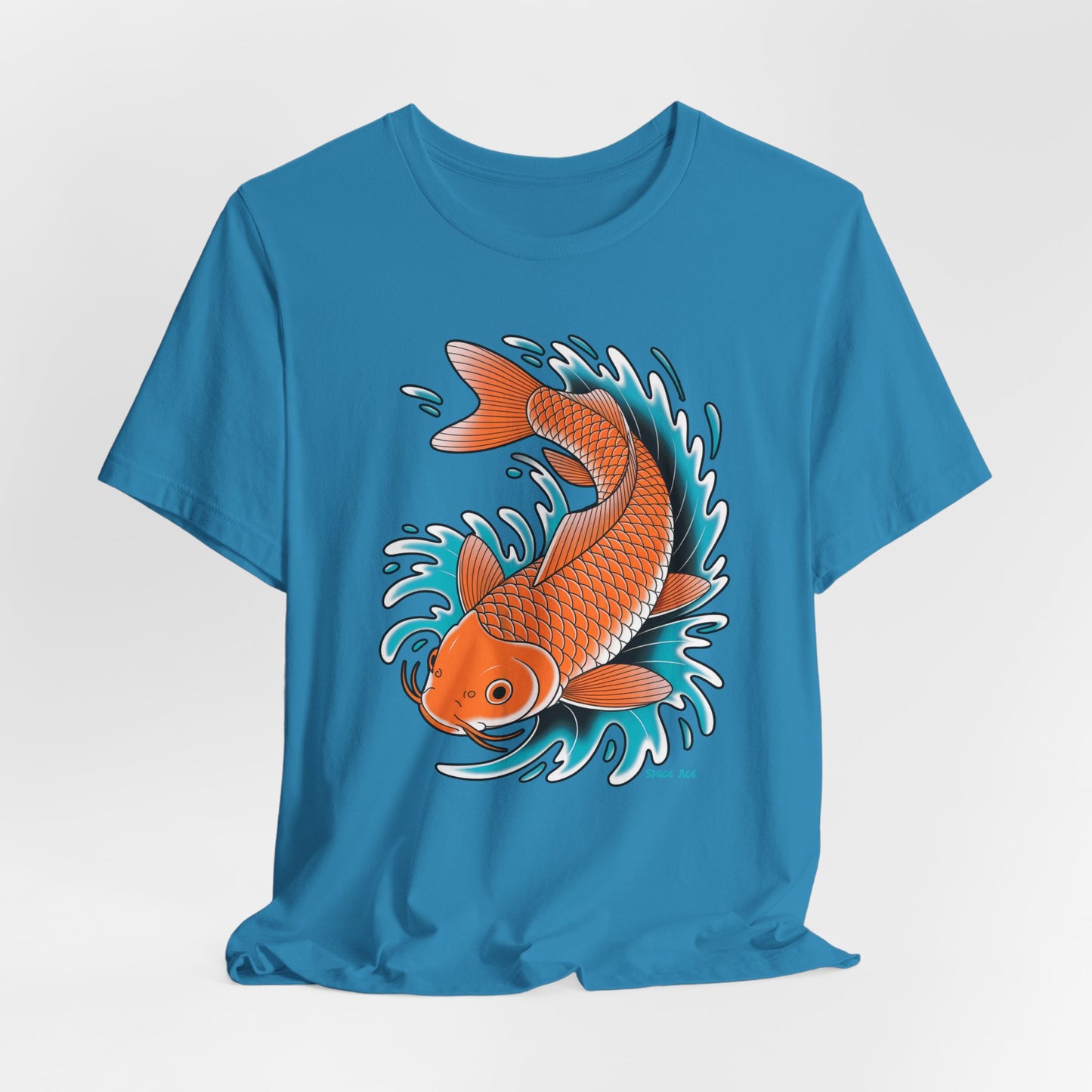 Koi Fish T-Shirt Traditional Tattoo
