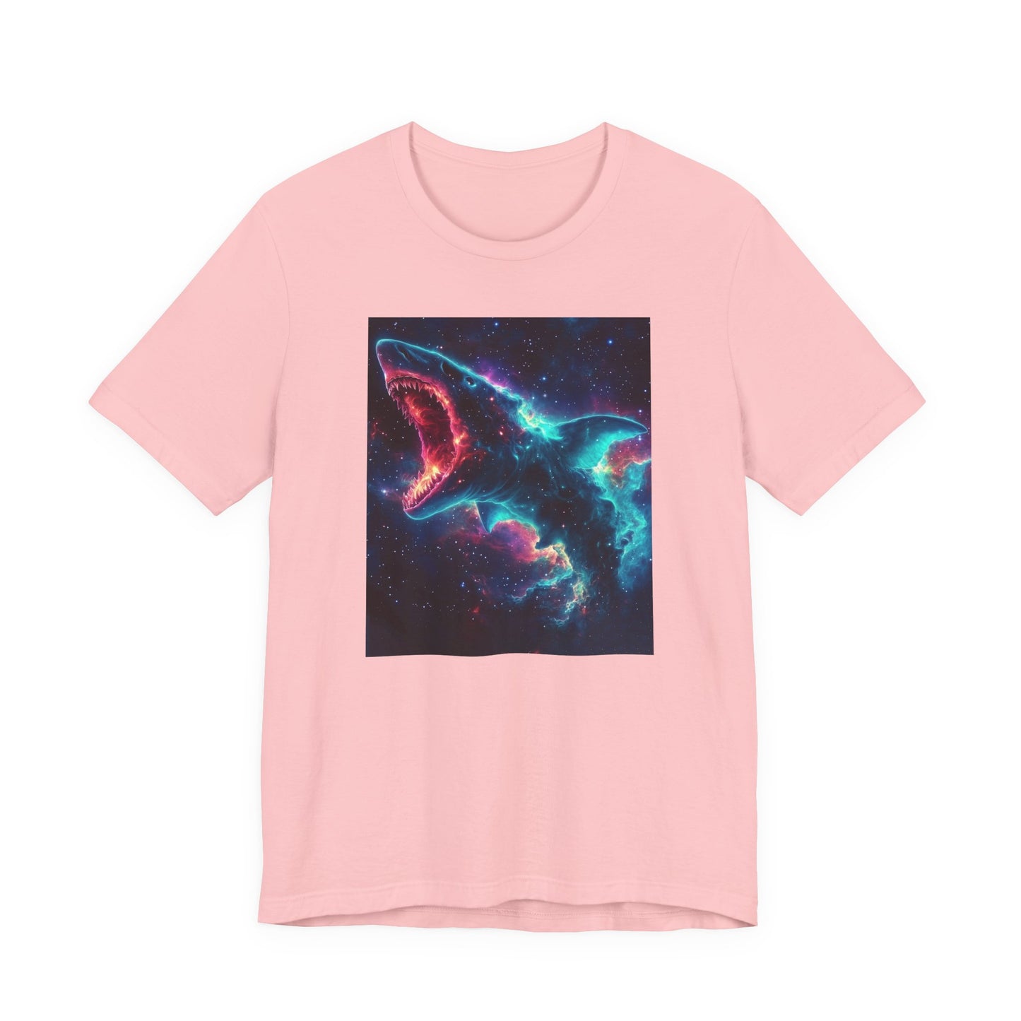 Space Nebula Series - Cosmic Shark T-Shirt