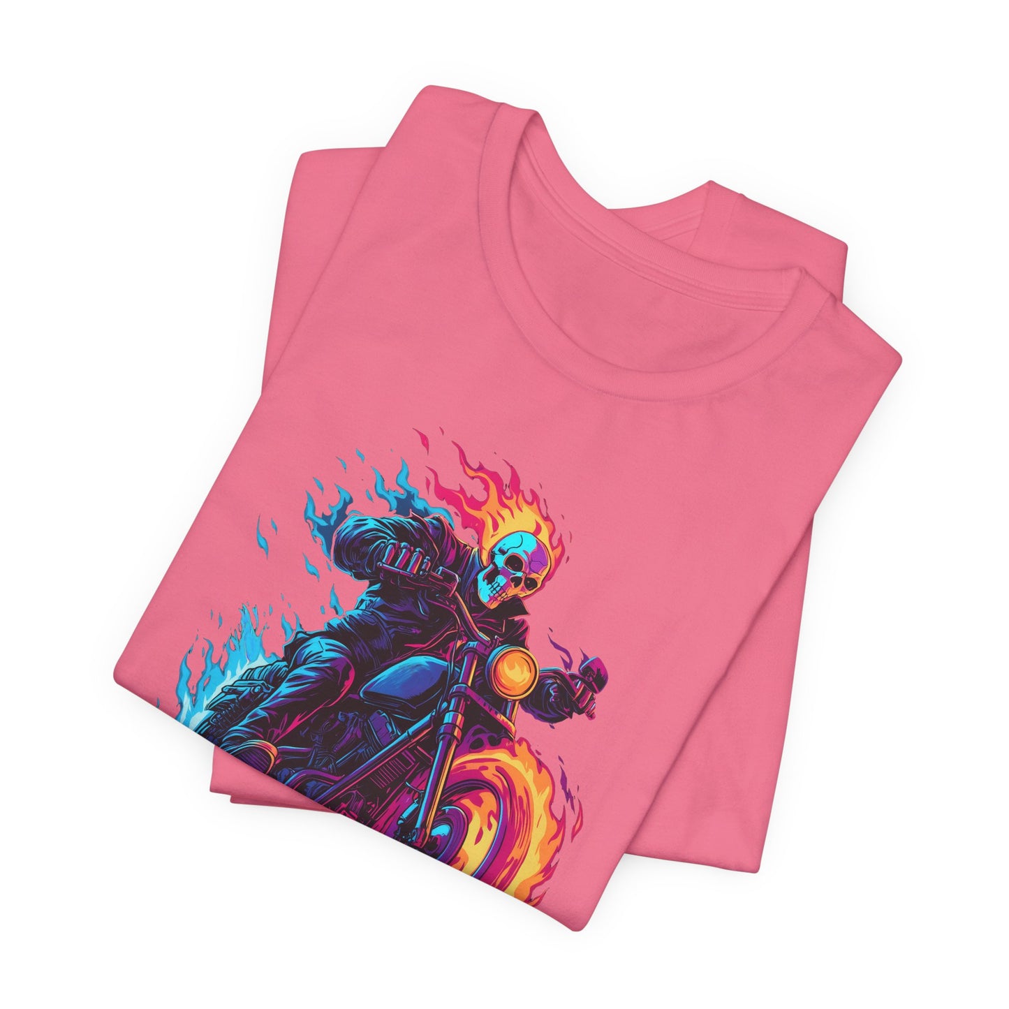 Hero Series - Flaming Bike T-Shirt