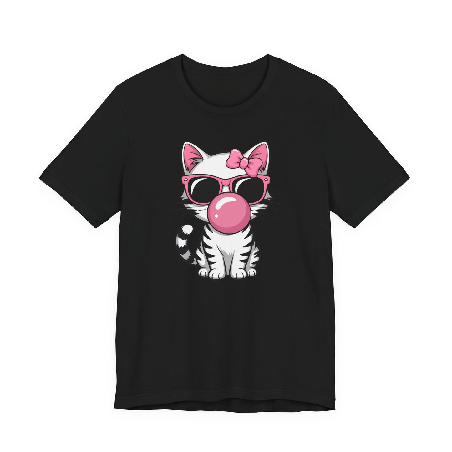 Bubble Gum Girl Kitty T-Shirt