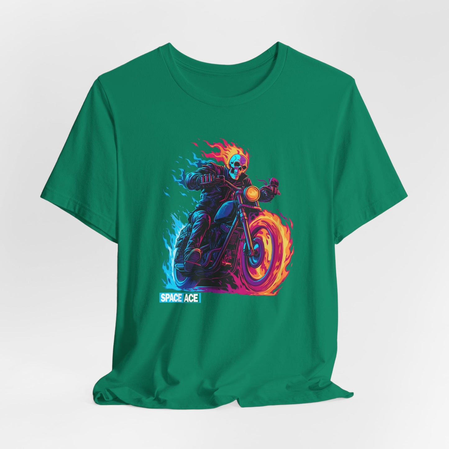 Hero Series - Flaming Bike T-Shirt