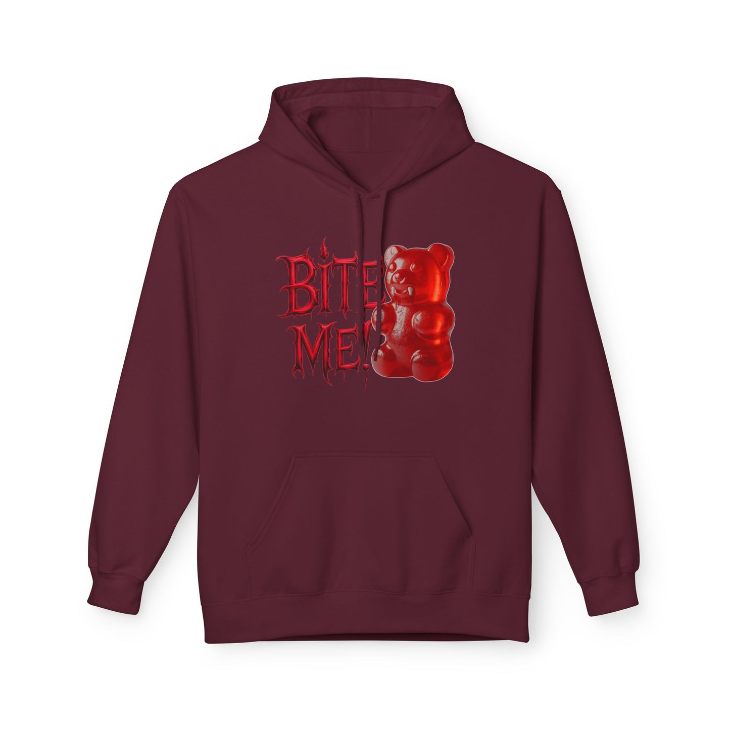 Gummy Bear Hoodie Bite Me! | Cozy Gift for Candy Lovers, Halloween Treat, Fun Streetwear