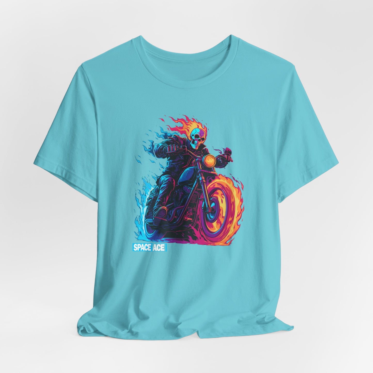 Hero Series - Flaming Bike T-Shirt