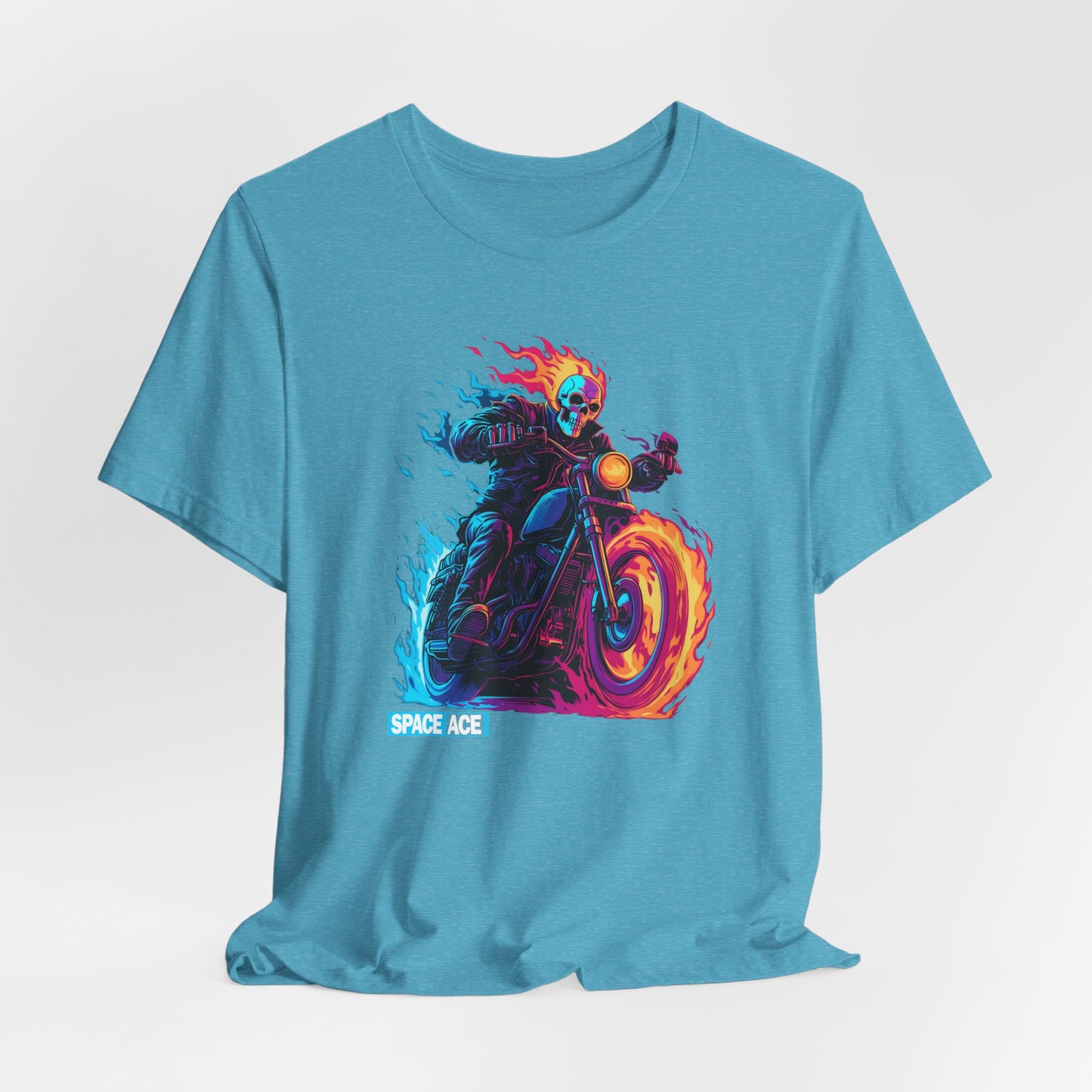 Hero Series - Flaming Bike T-Shirt
