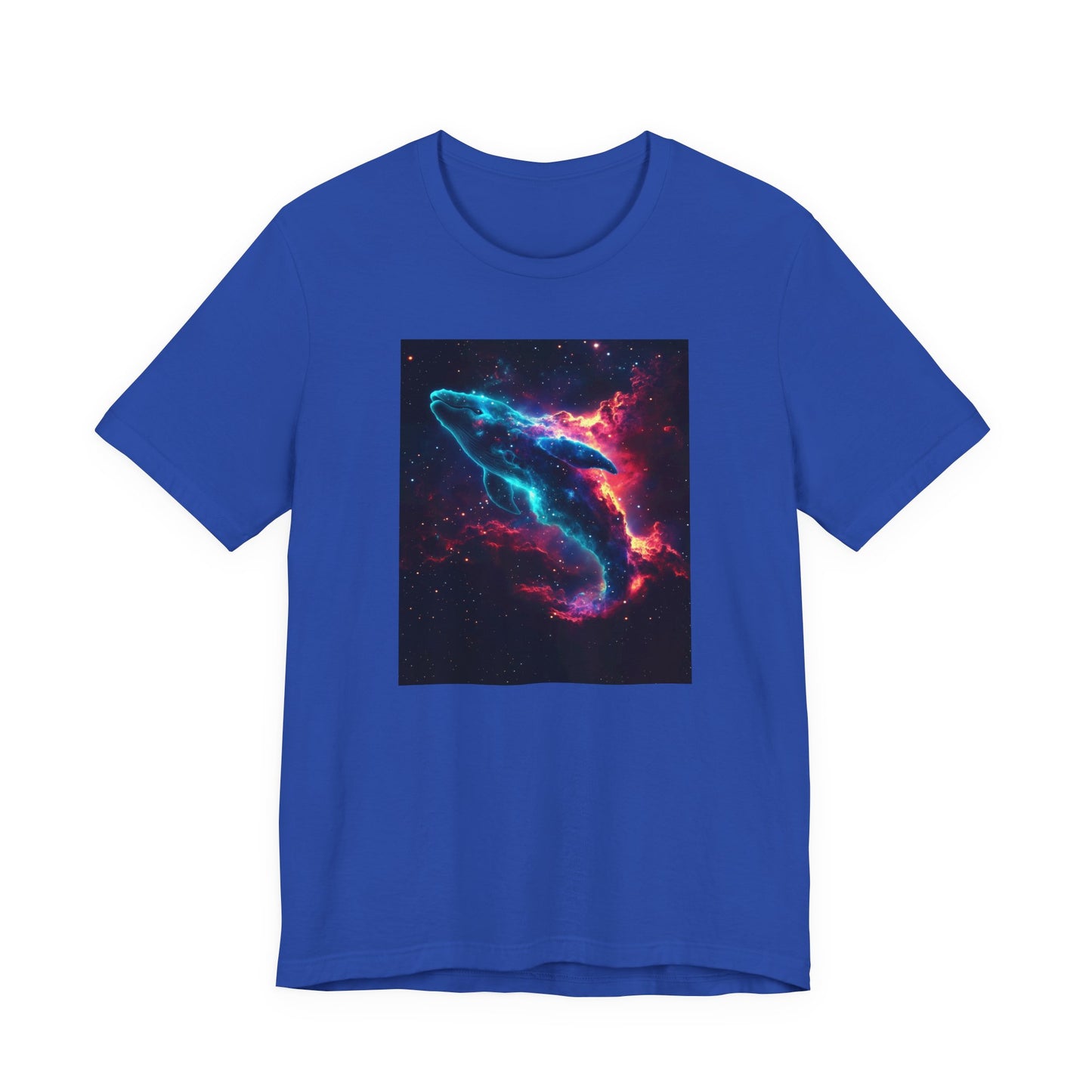 Space Nebula Series - Cosmic Whale T-Shirt