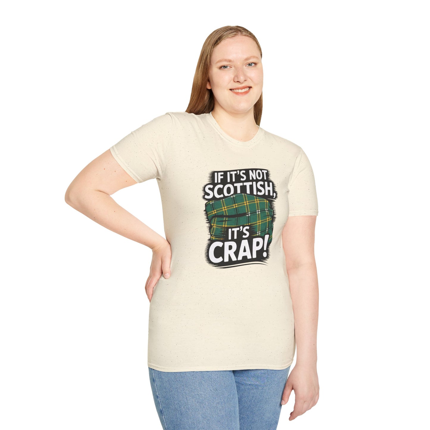 Scottish Pride T-Shirt, Humorous Scottish Shirt, Unisex Tee, Gift for Scots, St. Patrick's Day Apparel, Softstyle T-Shirt