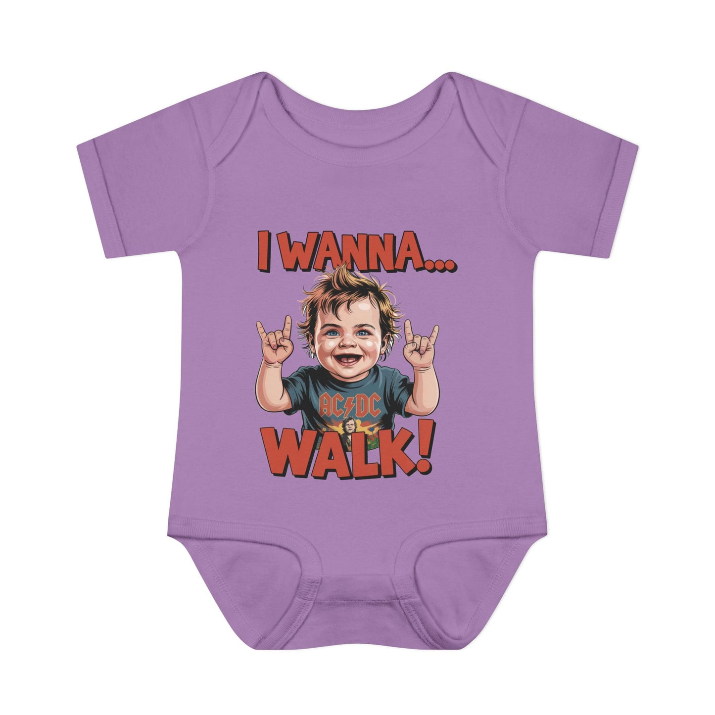 Infant Baby Rock n Roll Bodysuit Cute Baby Gift, New Parent Essentials, Baby Shower Gift, Musical Baby Onesie, Toddler Clothing