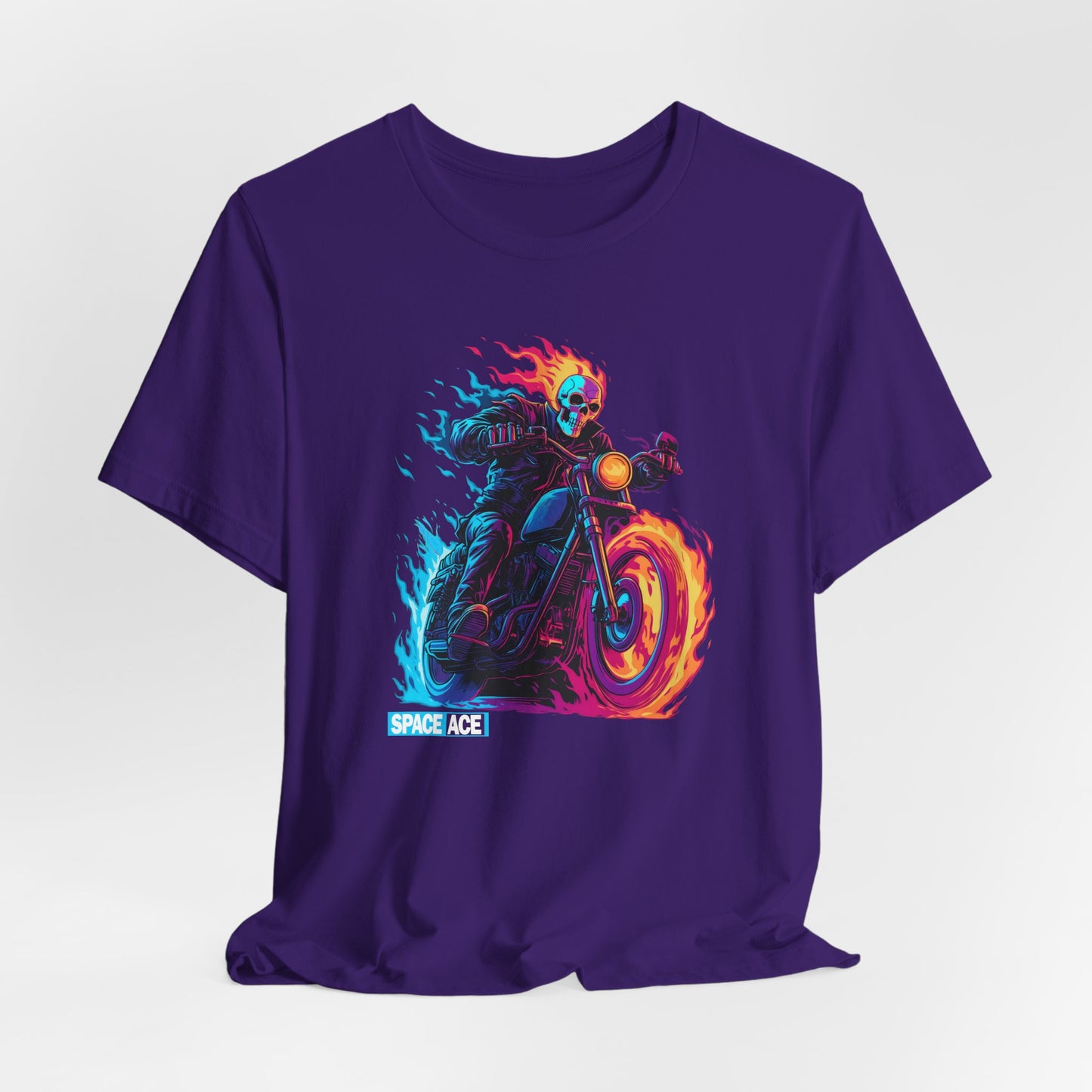 Hero Series - Flaming Bike T-Shirt