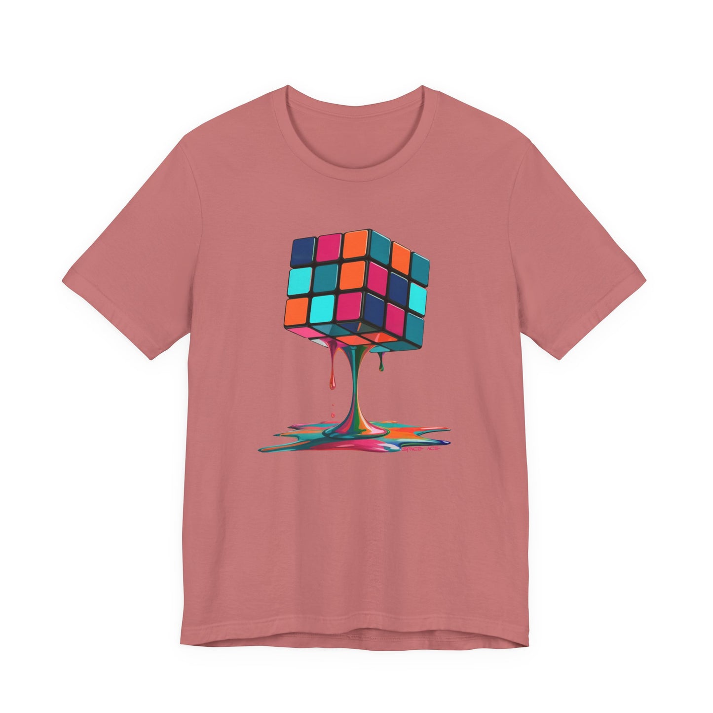 Puzzle Cube Tee, Retro Graphic Shirt, Unisex T-Shirt, Gift for Gamers, Fun Casual Wear, Trendy Street Fashion
