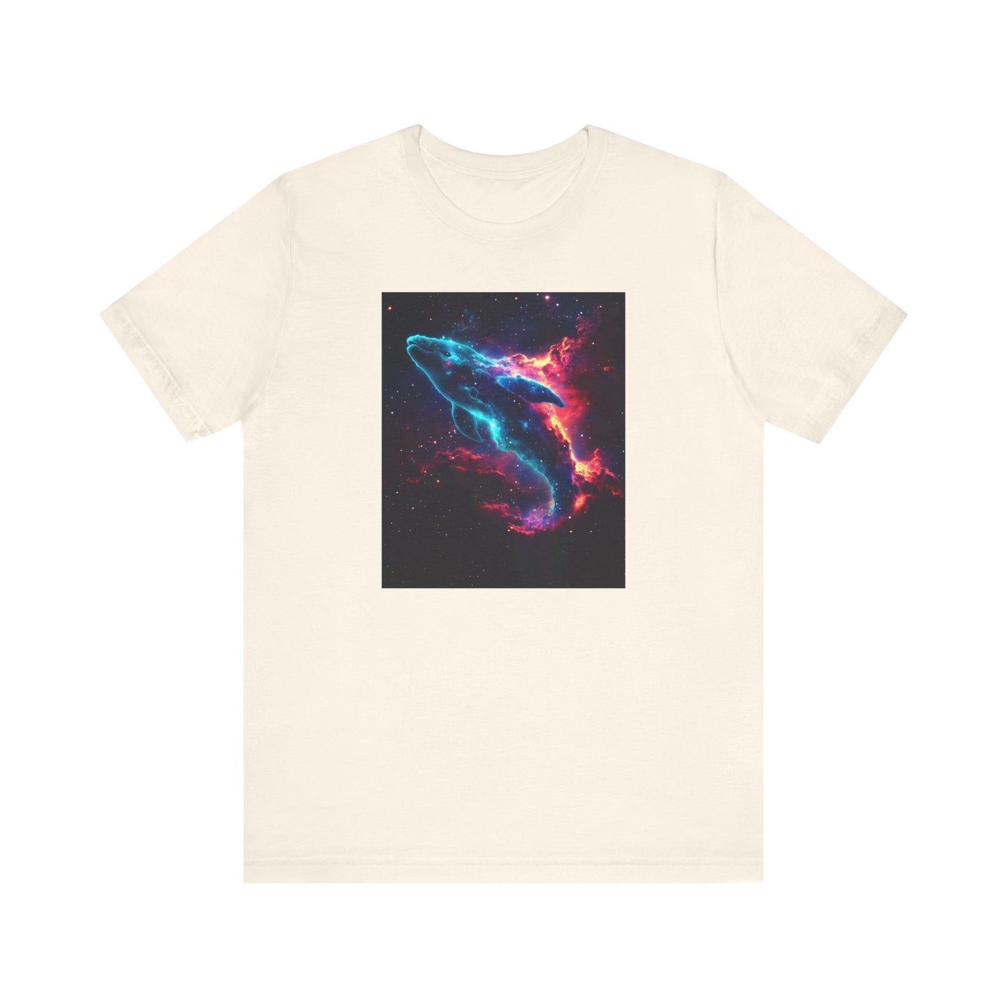 Space Nebula Series - Cosmic Whale T-Shirt