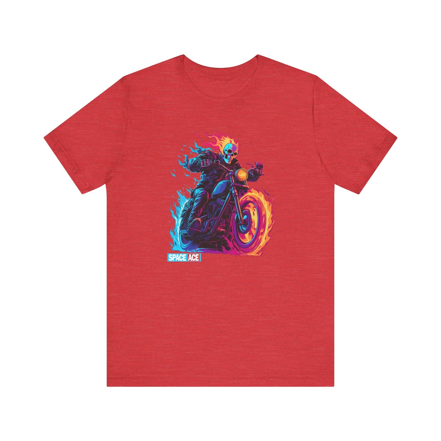 Hero Series - Flaming Bike T-Shirt