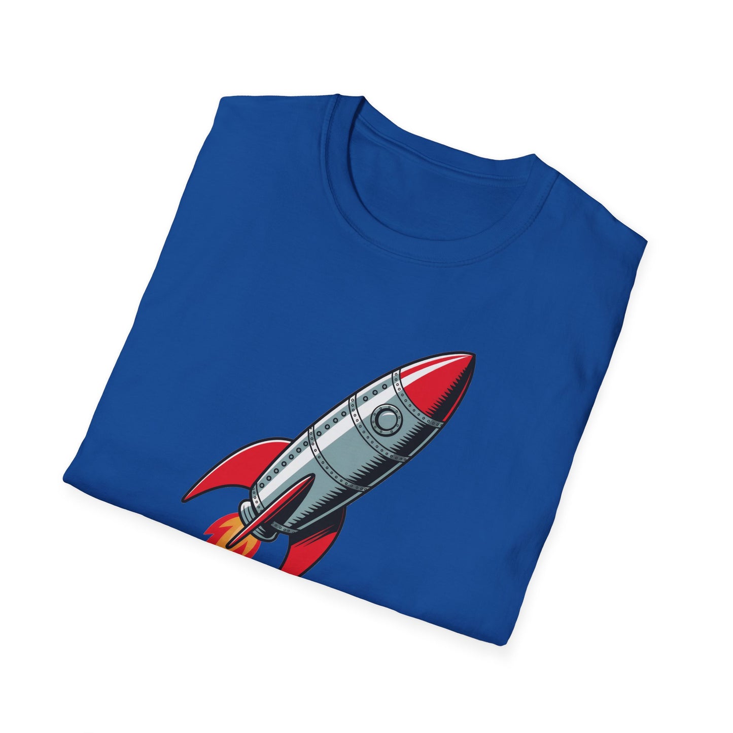 Rocket Graphic T-Shirt Retro Space Rocket Shirt