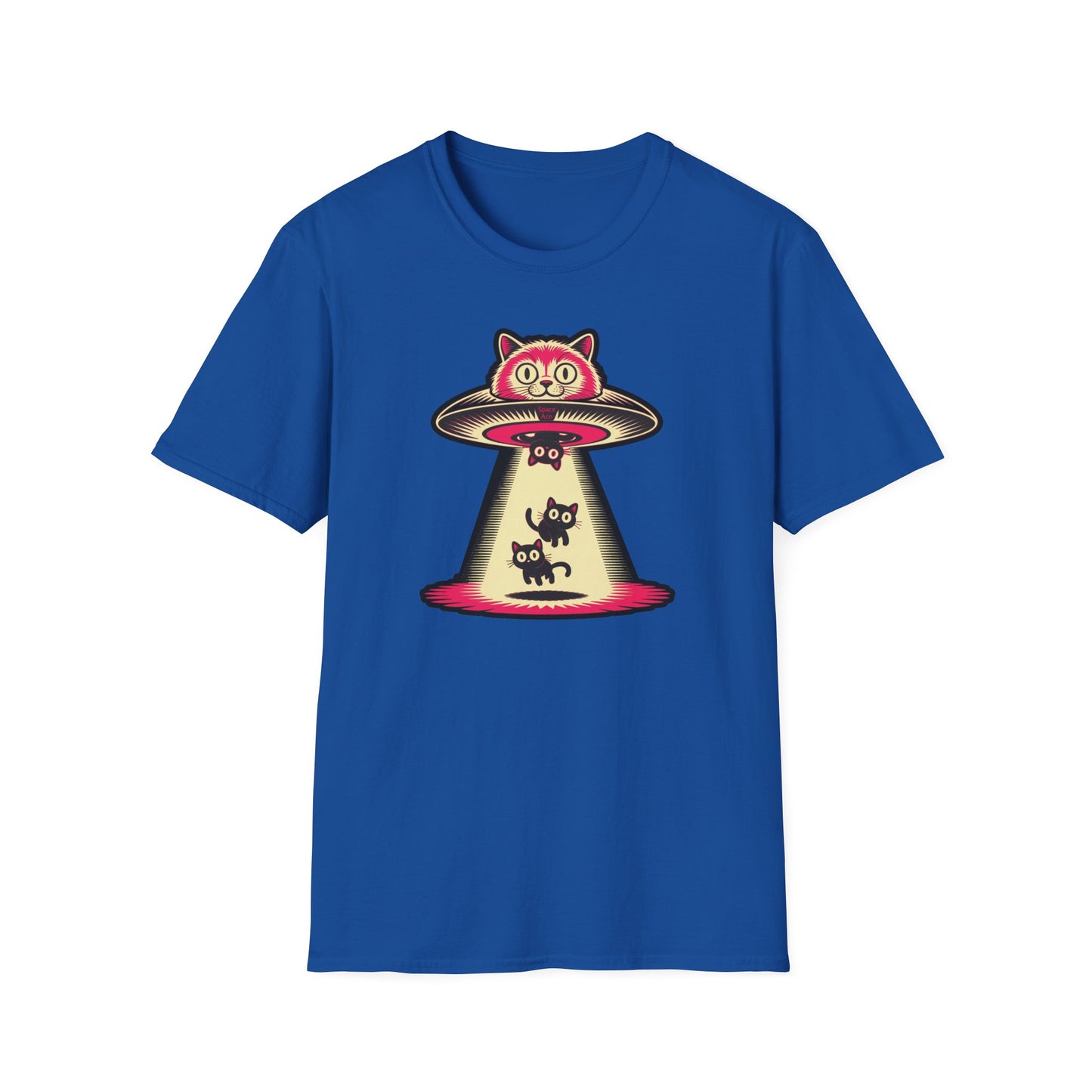 Cat UFO T-Shirt - Fun, Casual Style for Cat Lovers, Gifts, Parties