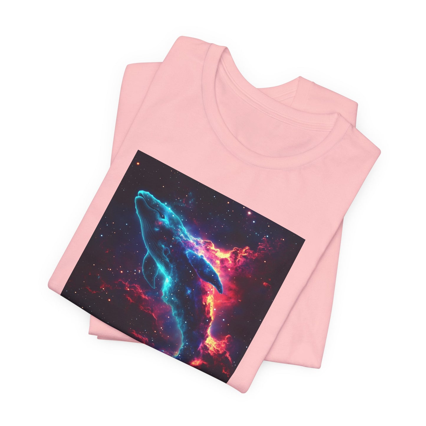 Space Nebula Series - Cosmic Whale T-Shirt