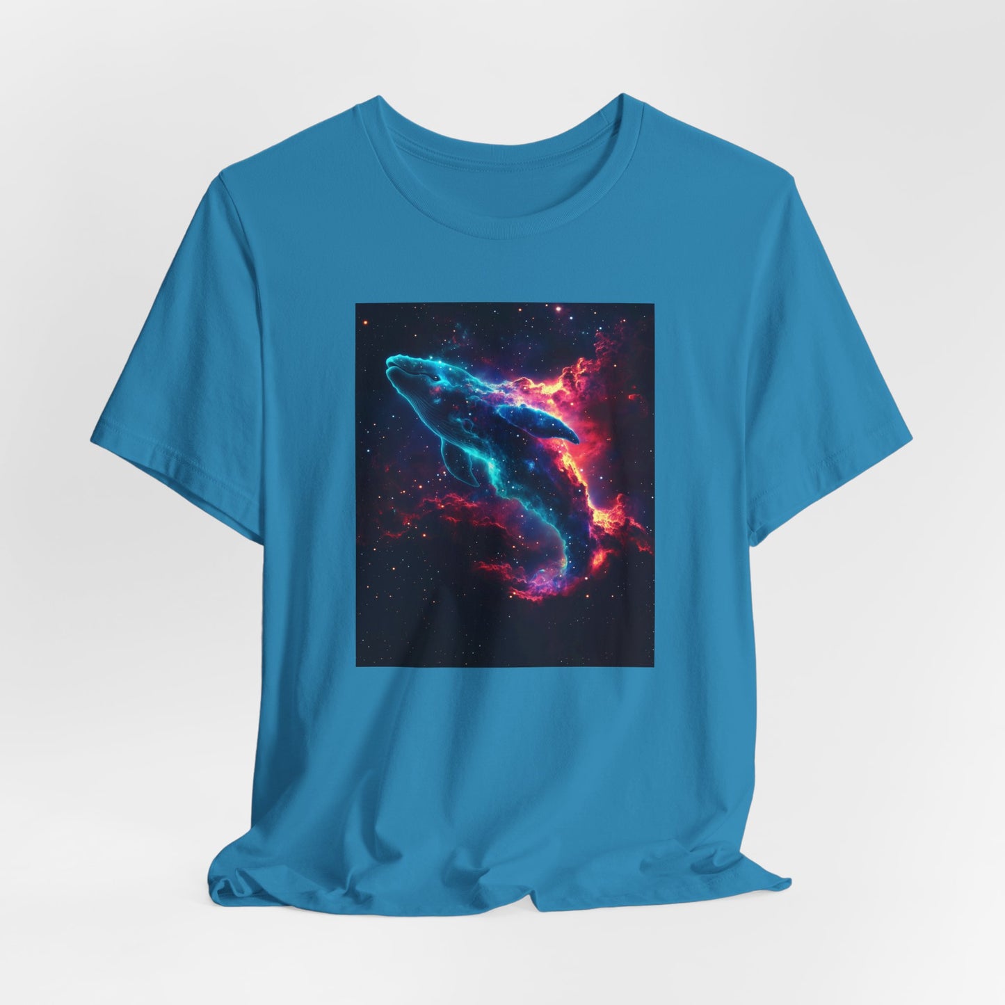Space Nebula Series - Cosmic Whale T-Shirt